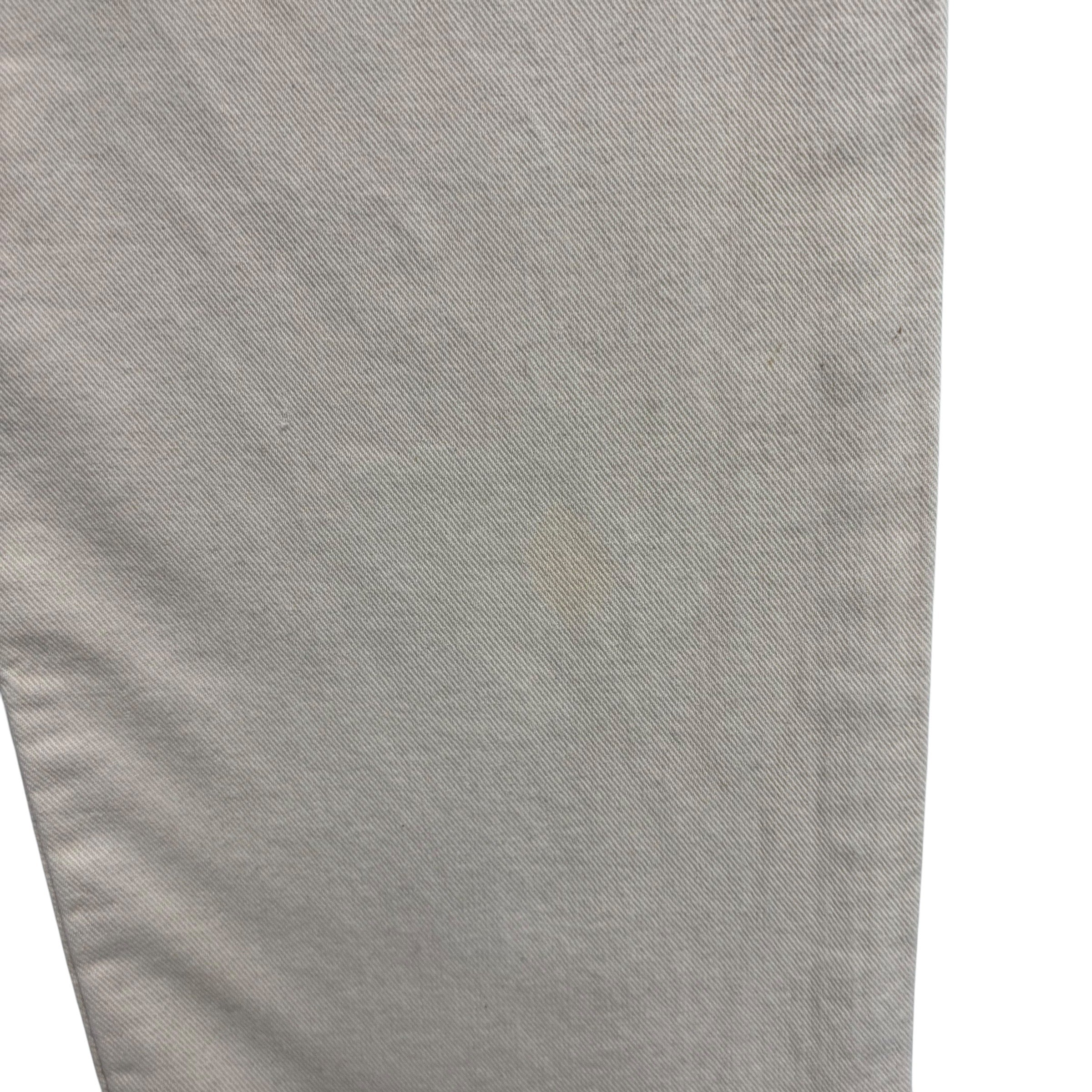 Levis 550 Jeans W30 L31 Mens Cream Relaxed Taper Made In USA Orange Tab Denim