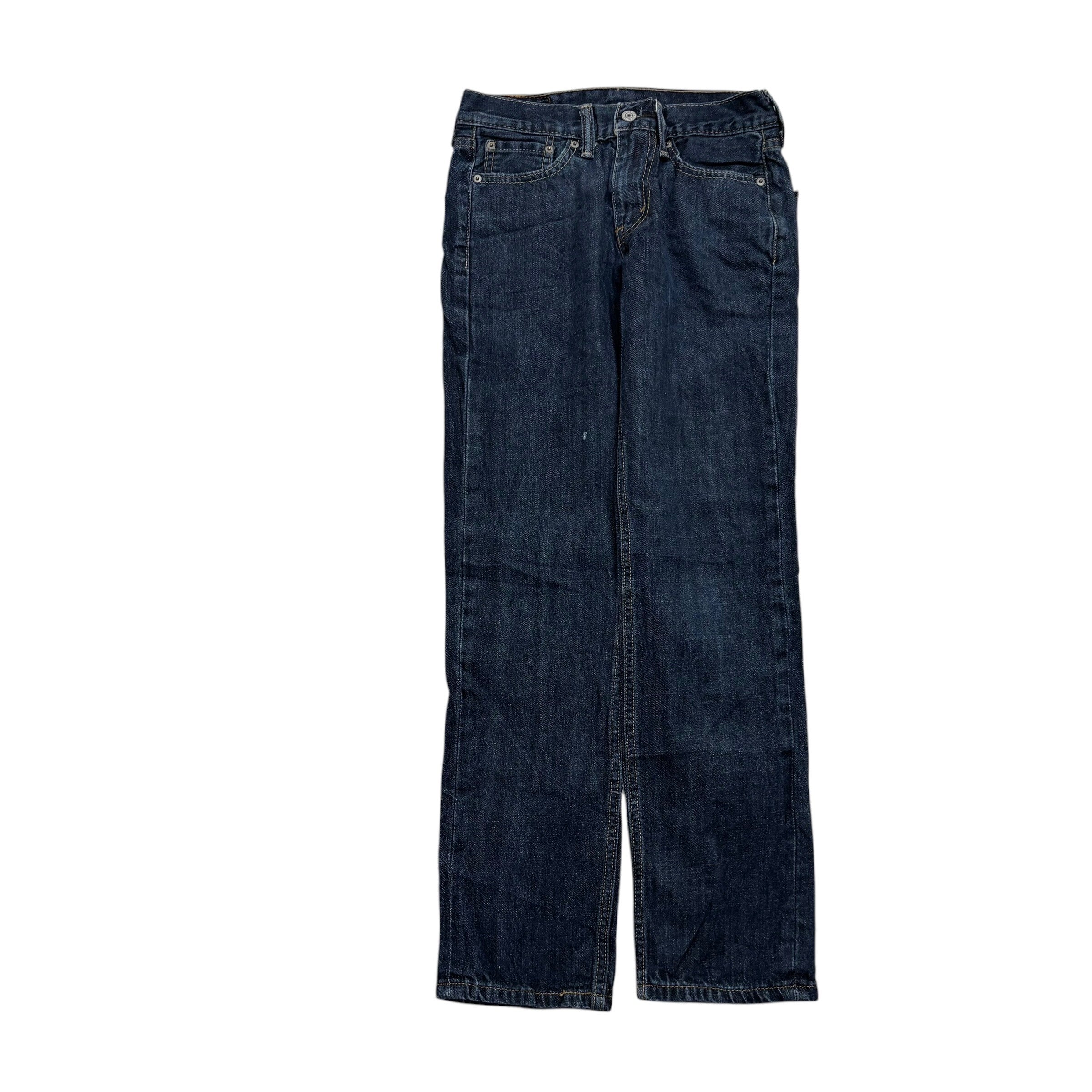 Levis 514 Jeans W26 L30 Mens Dark Blue Regular Straight Fit Denim