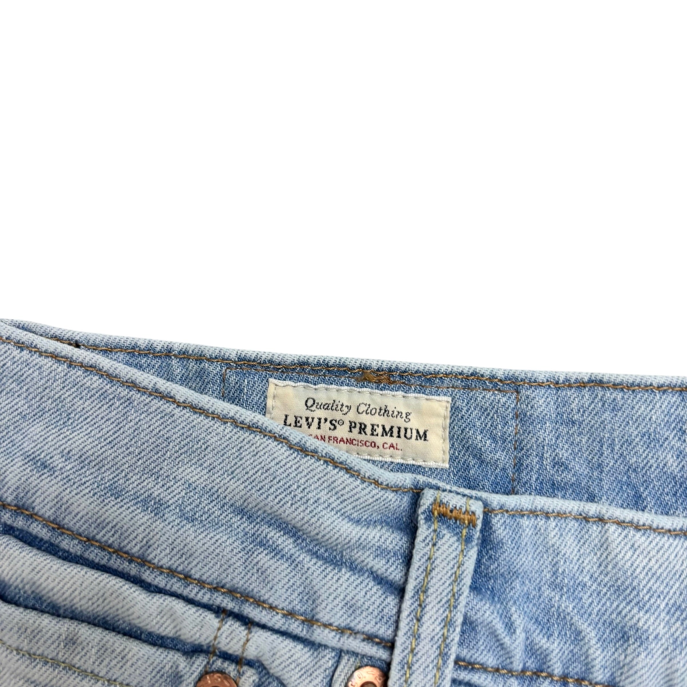 Levis 511 Jeans W30 L32 Mens Light Blue Slim Fit Stretch Denim
