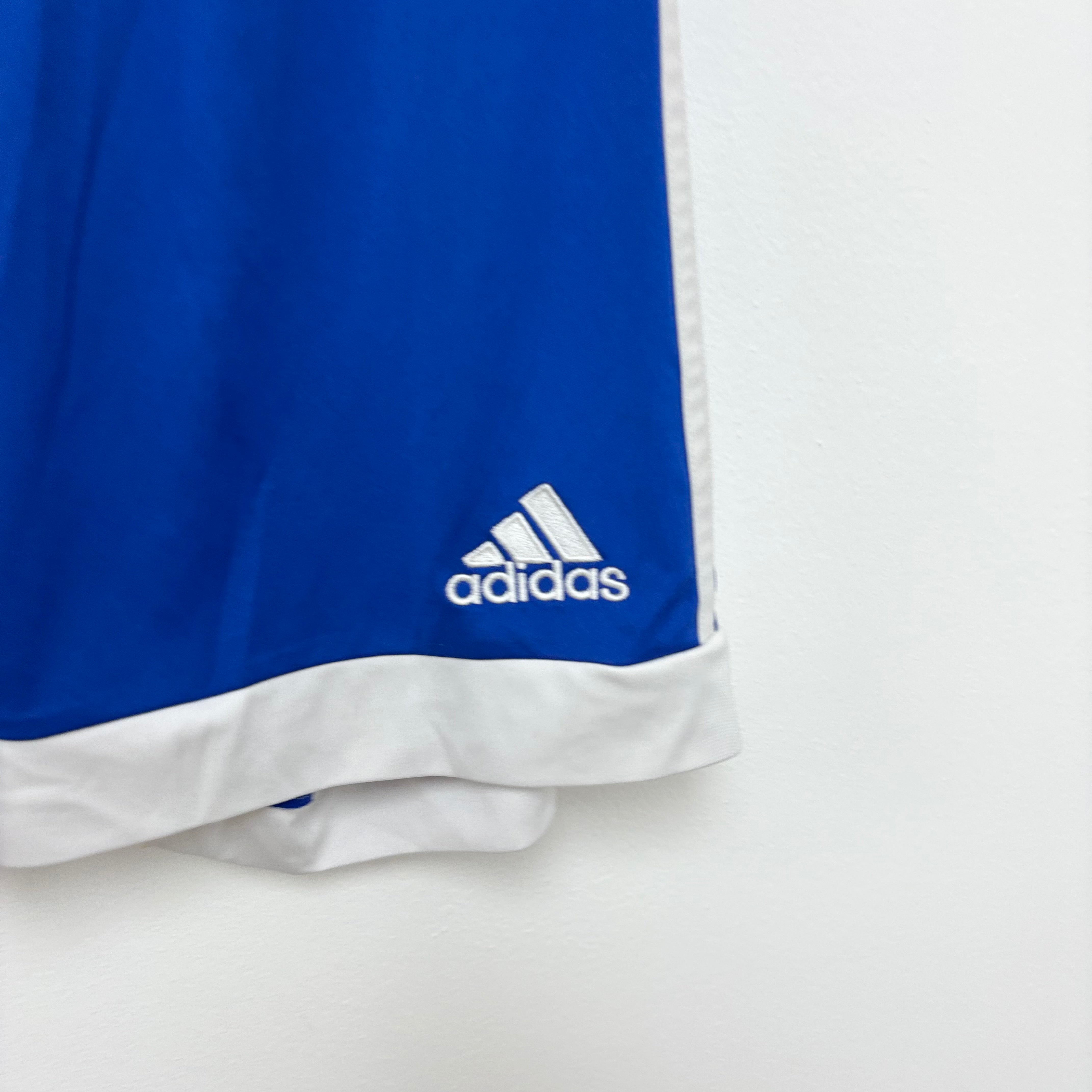 Adidas Shorts Mens Small Blue Sports Running Gym Athletic (E)
