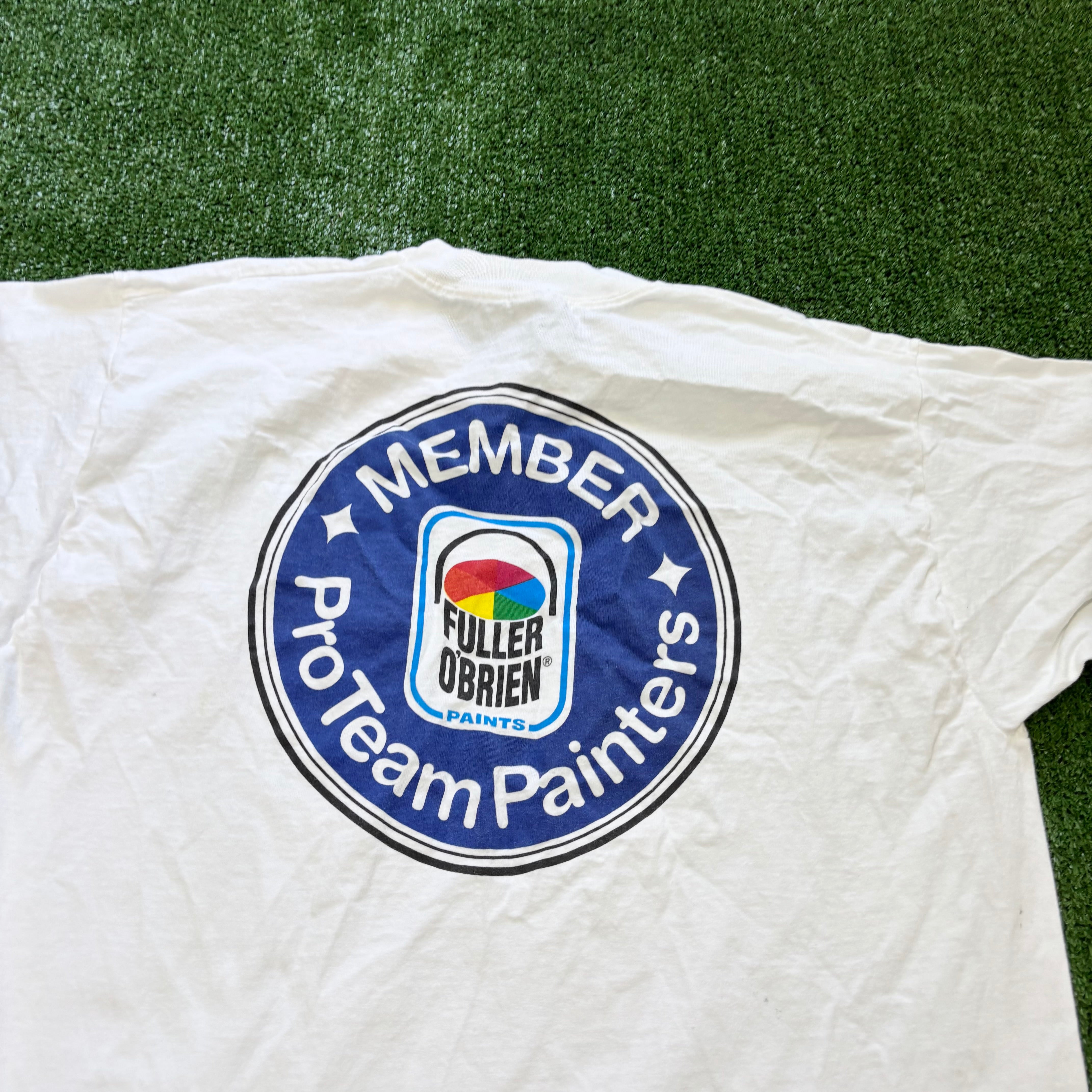 Vintage T Shirt Mens XL White Single Stitch Graphic Print 90s USA (E)