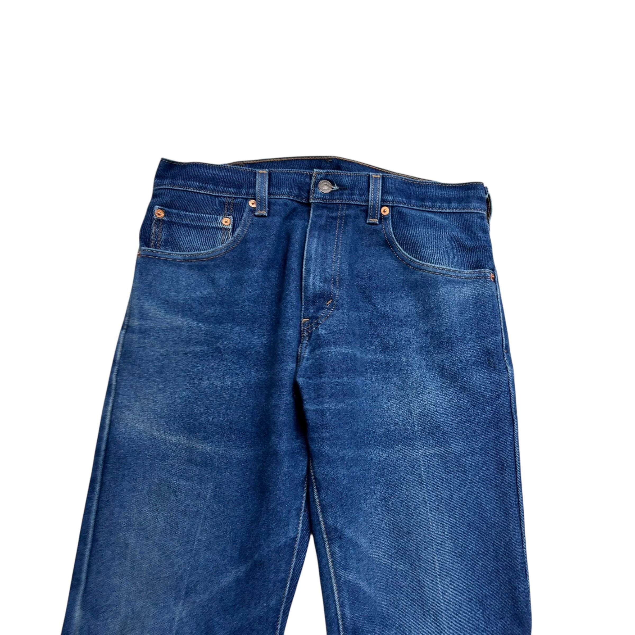 Levis 517 Jeans W32 L32 Mens Dark Blue Regular Bootcut Fit Denim
