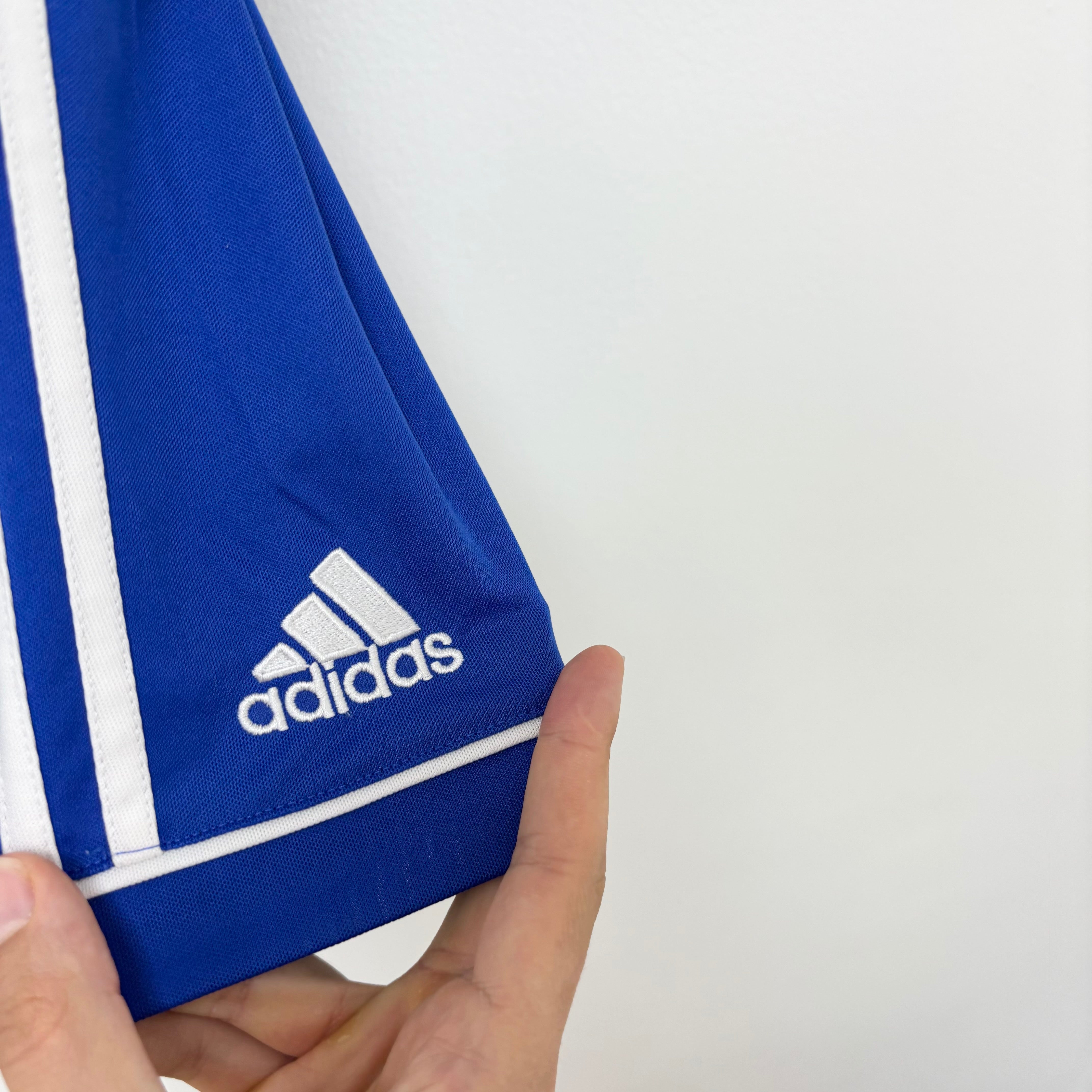 Adidas Shorts Mens Medium Blue Sports Running Gym Athletic (E)