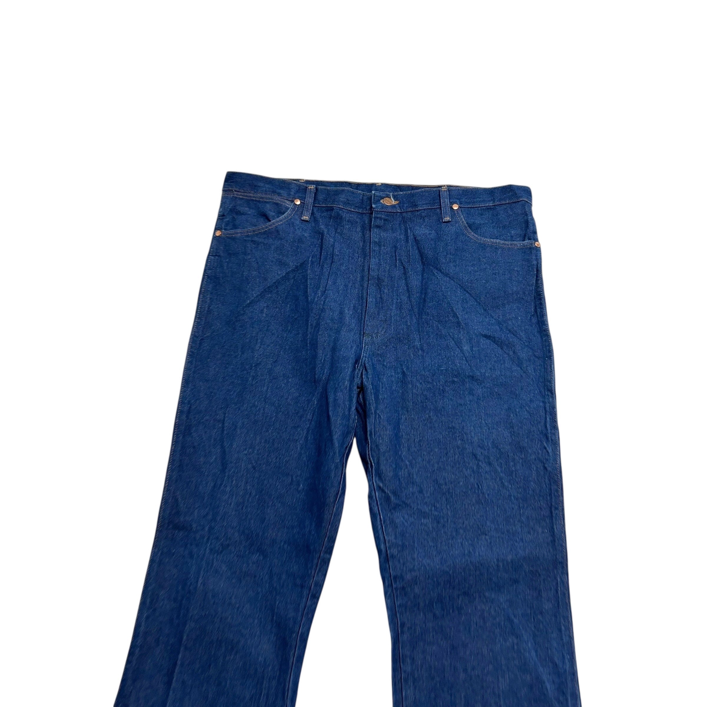 Wrangler Jeans Cowboy Cut W40 L34 Mens Dark Blue 936 Slim Fit Denim (E)