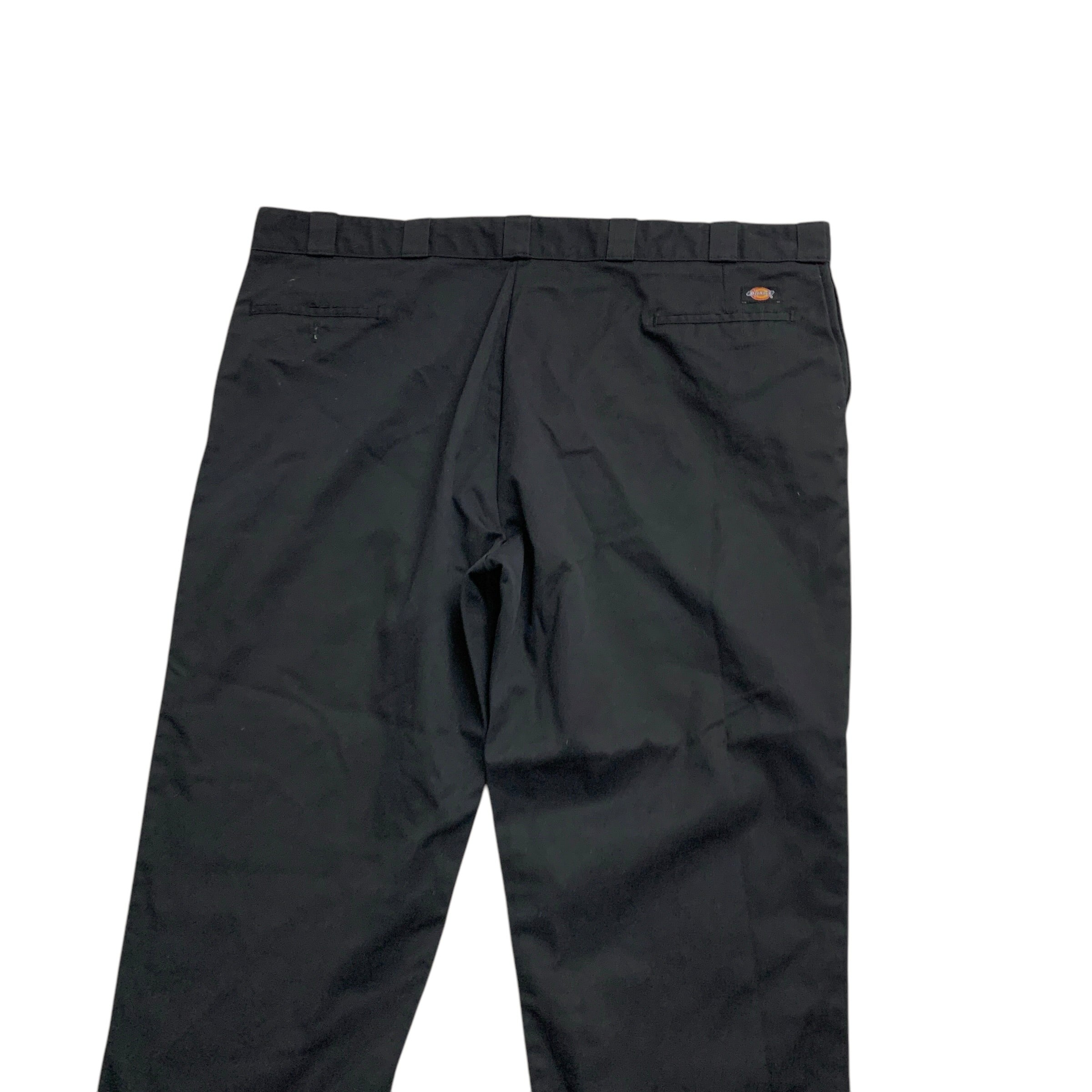 Dickies 874 Trousers W50 L32 Mens Black Pants Original Straight Fit Workwear