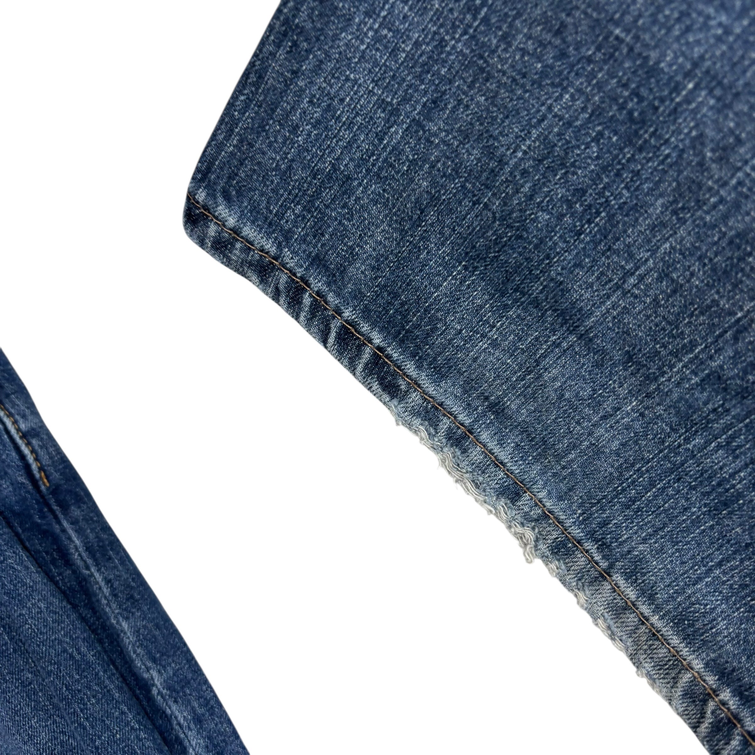 Levis 527 Jeans W38 L32 Mens Mid Blue Regular Bootcut Fit Vintage Denim (F)