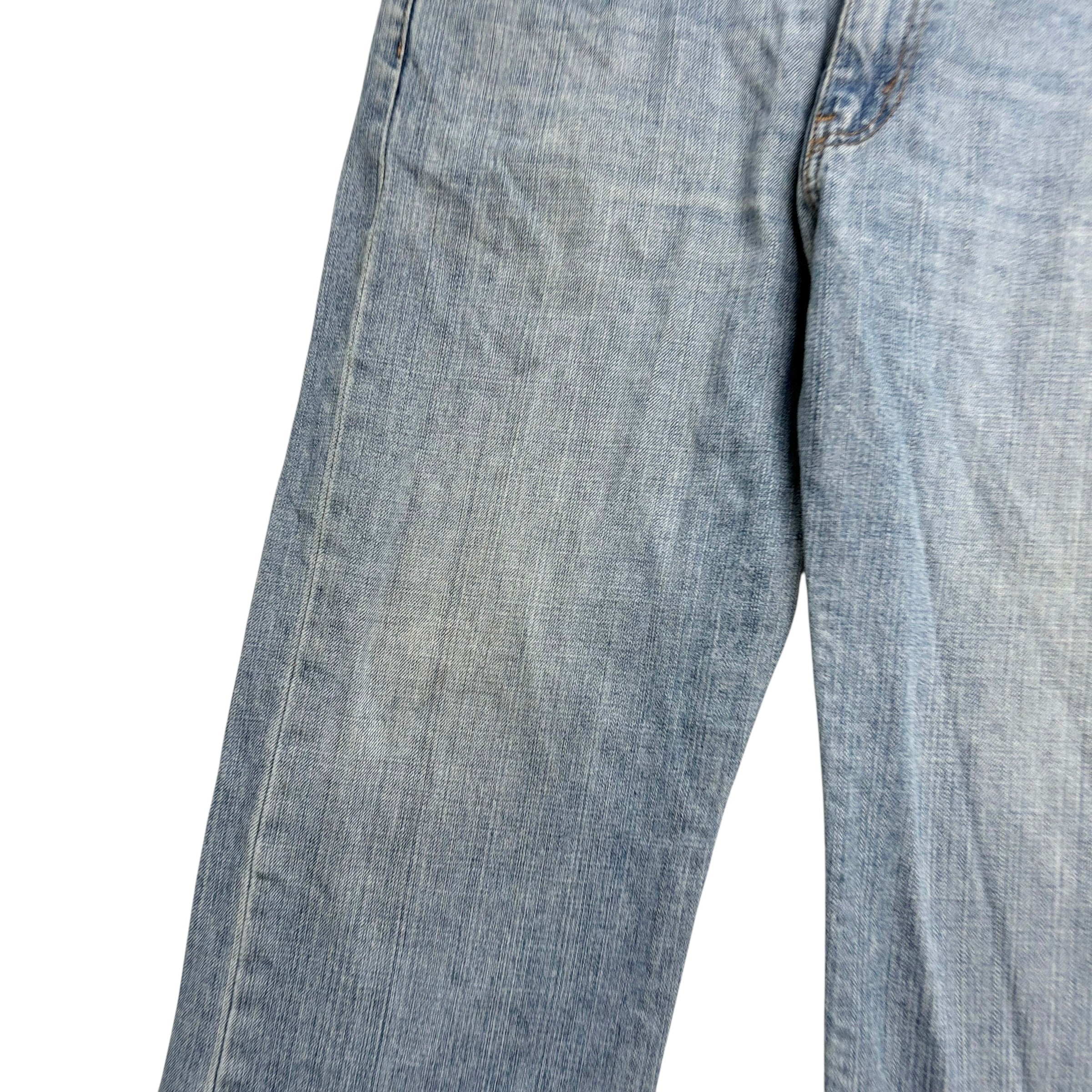 Levis 559 Jeans W36 L32 Mens Light Blue Relaxed Straight Fit Baggy Denim