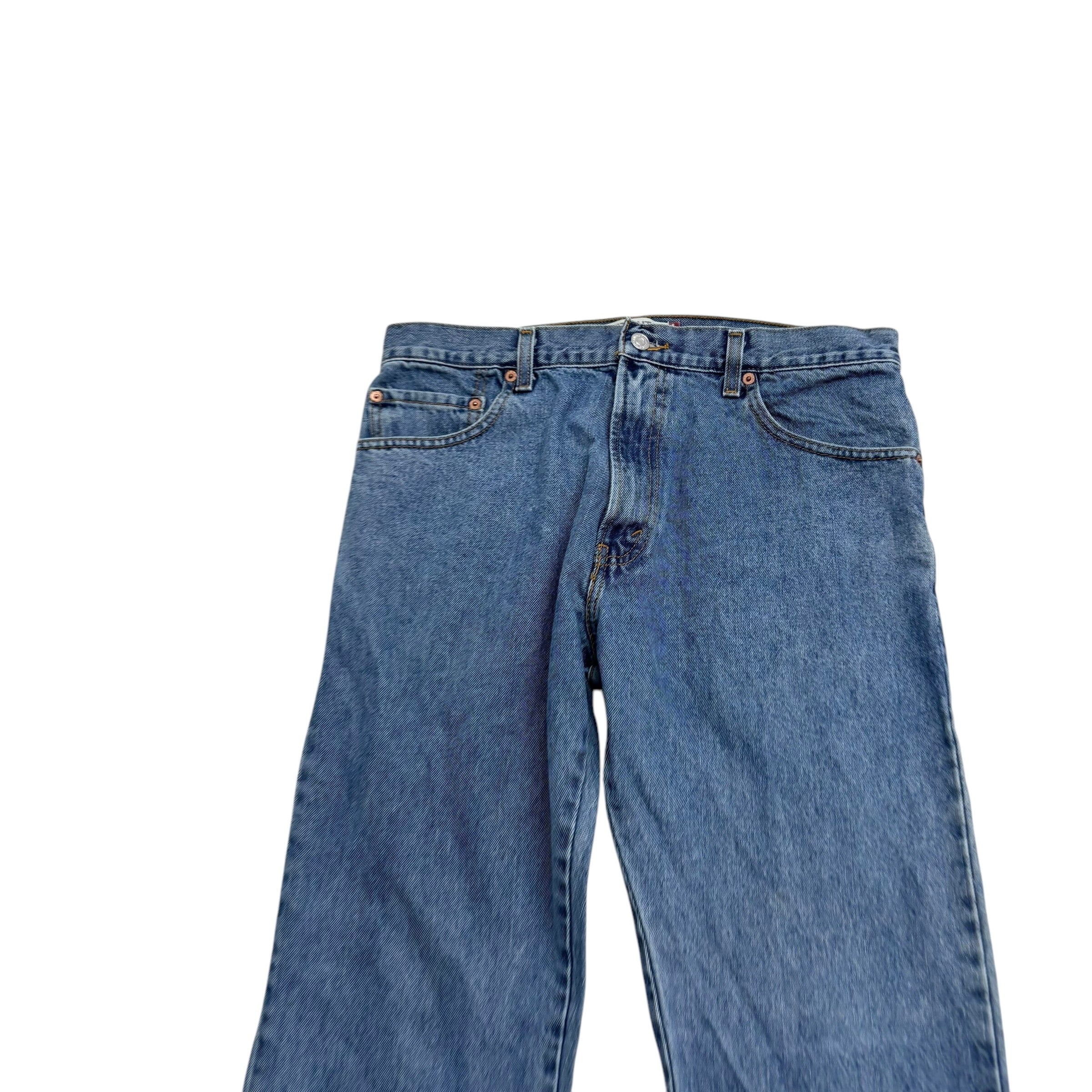 Levis 517 Jeans W34 L32 Mens Mid Blue Regular Bootcut Fit Vintage Denim (F)