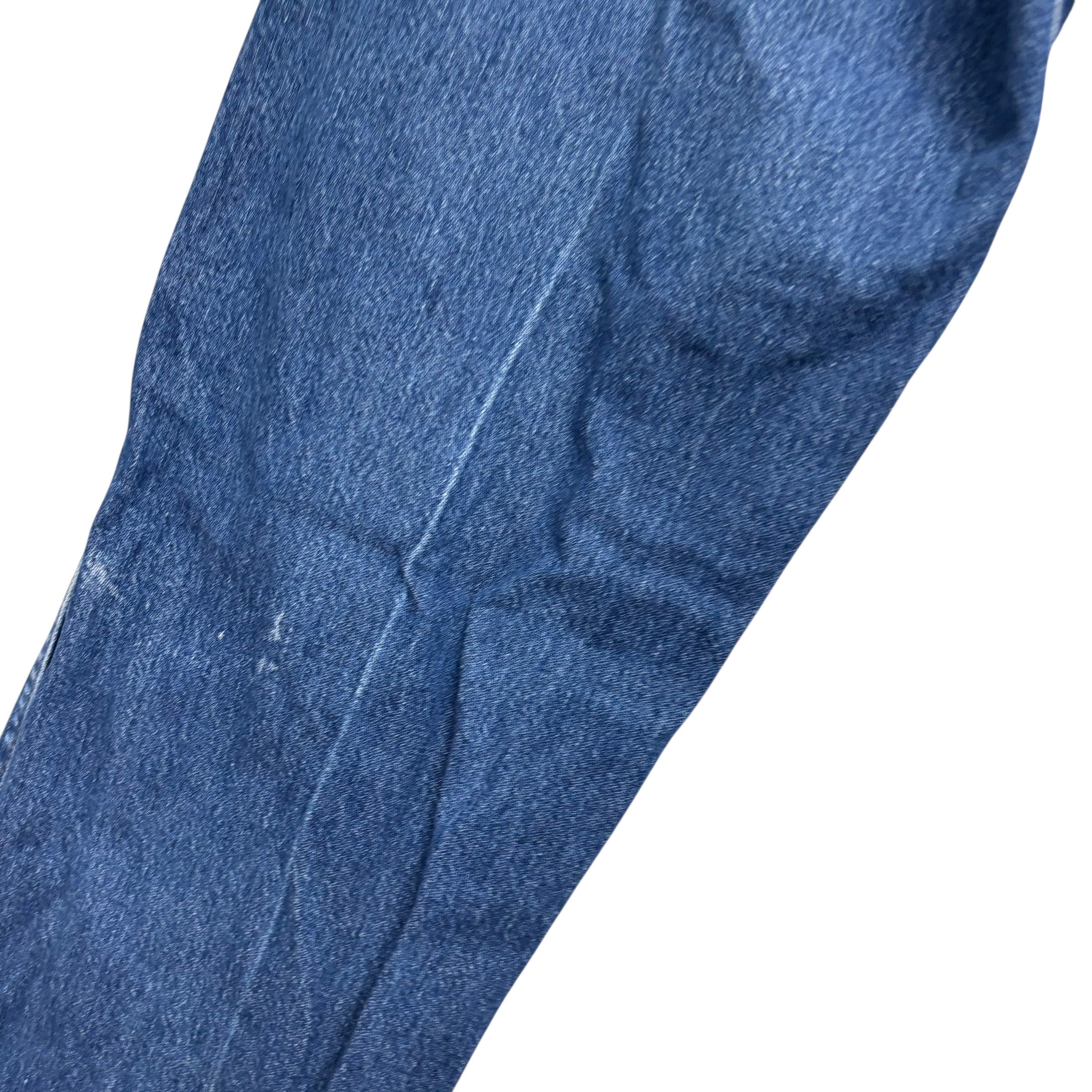 Wrangler Jeans Cowboy Cut W32 L34 Mens Mid Blue 47MWZ Original Fit Denim