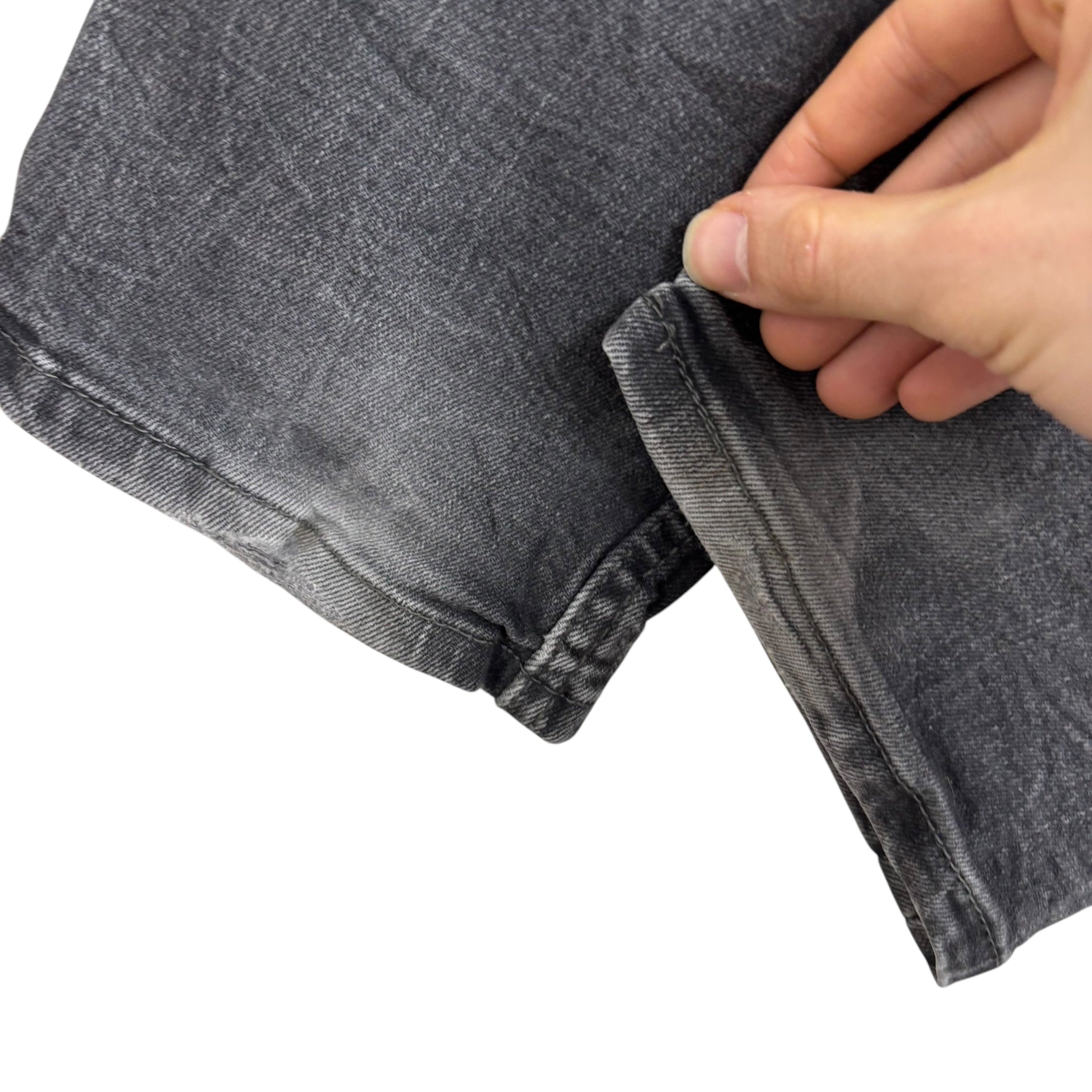 Levis 511 Jeans W33 L32 Mens Grey Slim Fit Stretch Denim