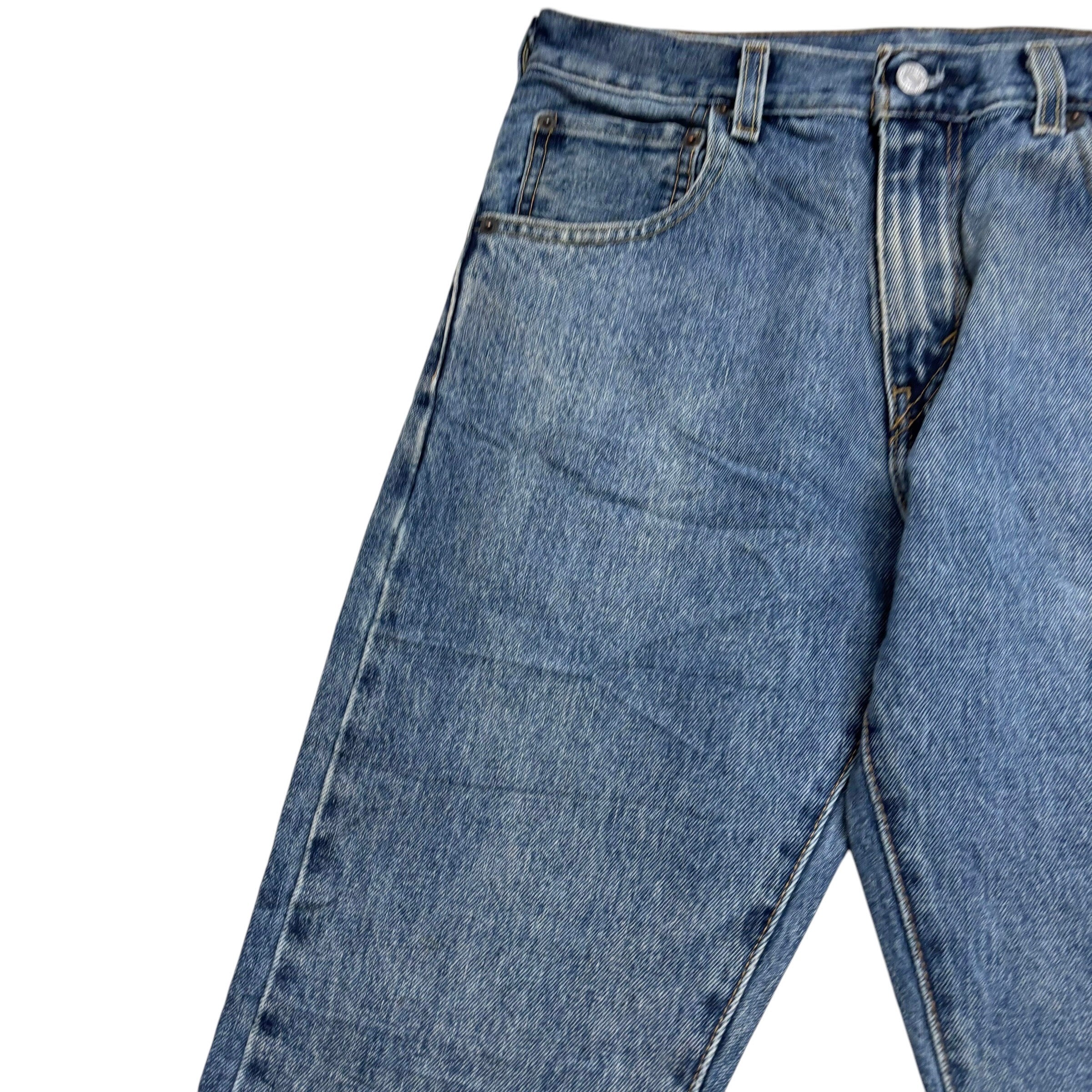 Levis 517 Jeans W29 L32 Mens Mid Blue Regular Bootcut Fit Denim