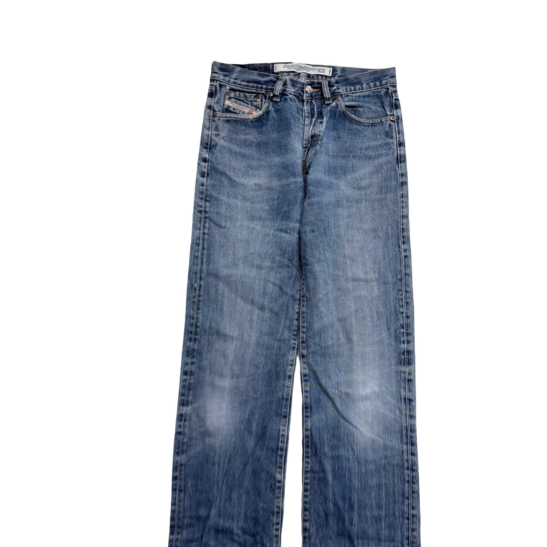 Diesel Kulter Jeans W30 L32 Mens Mid Blue Regular Straight Vintage Denim