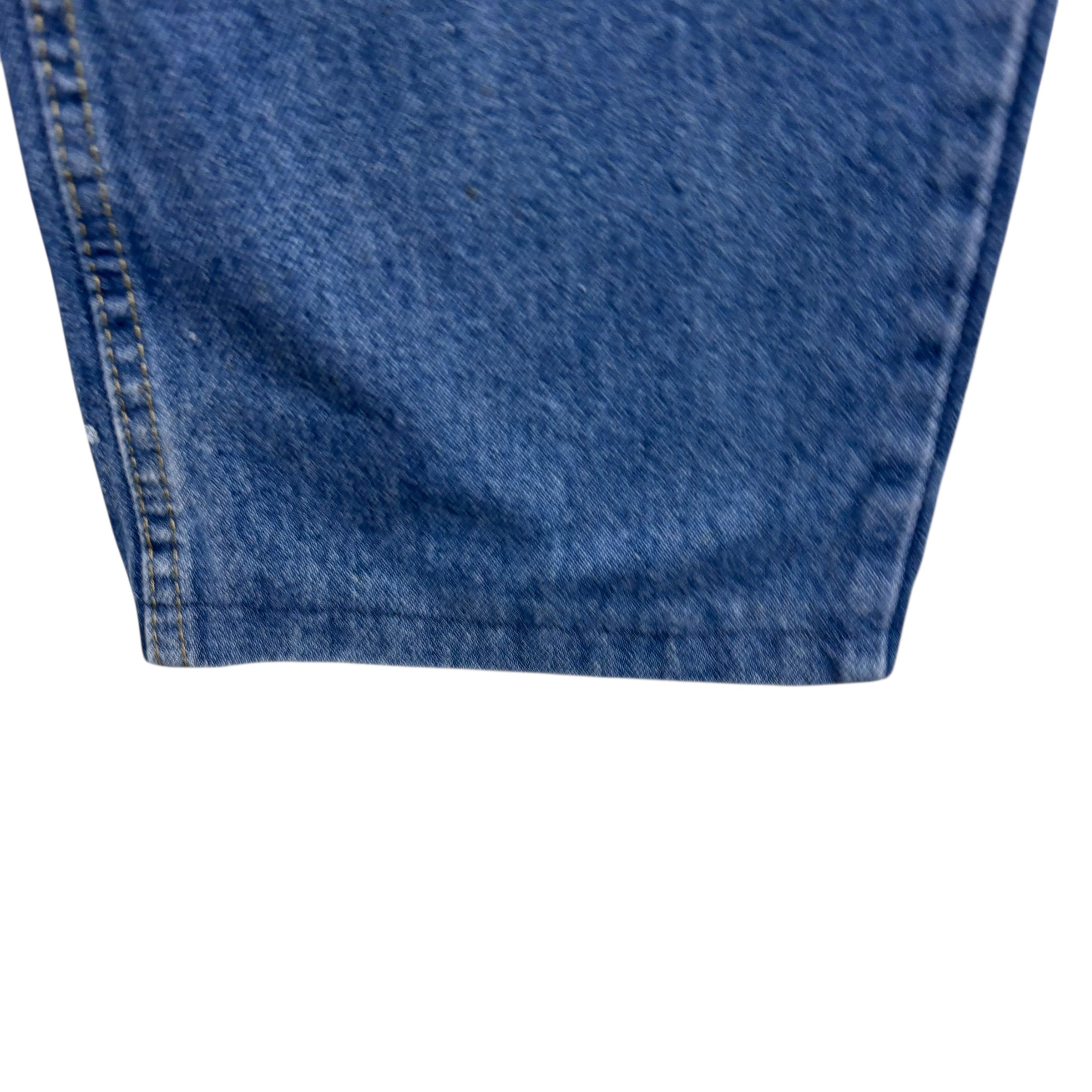 Lee Jeans W35 L27 Mens Mid Blue Regular Straight Fit Vintage Denim
