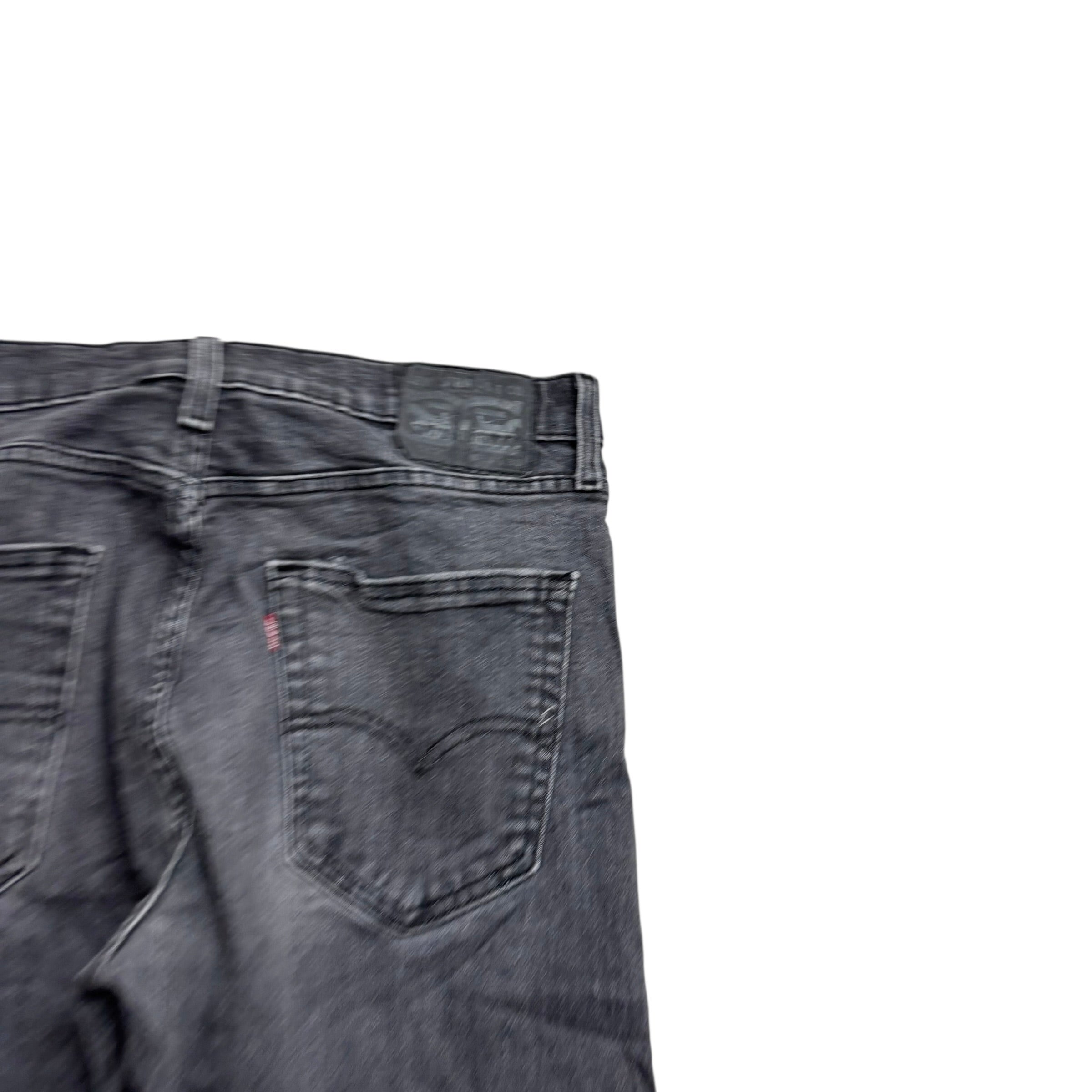 Levis 512 Jeans W33 L29 Mens Grey Slim Tapered Fit Stretch Denim