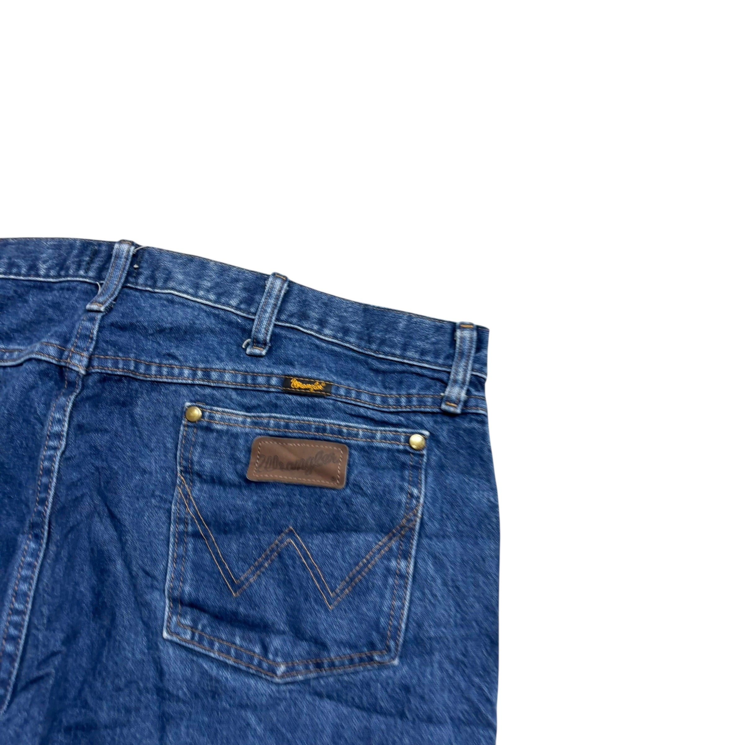 Wrangler Jeans Cowboy Cut W42 L30 Mens Mid Blue 47MWZ Original Fit Denim (E)