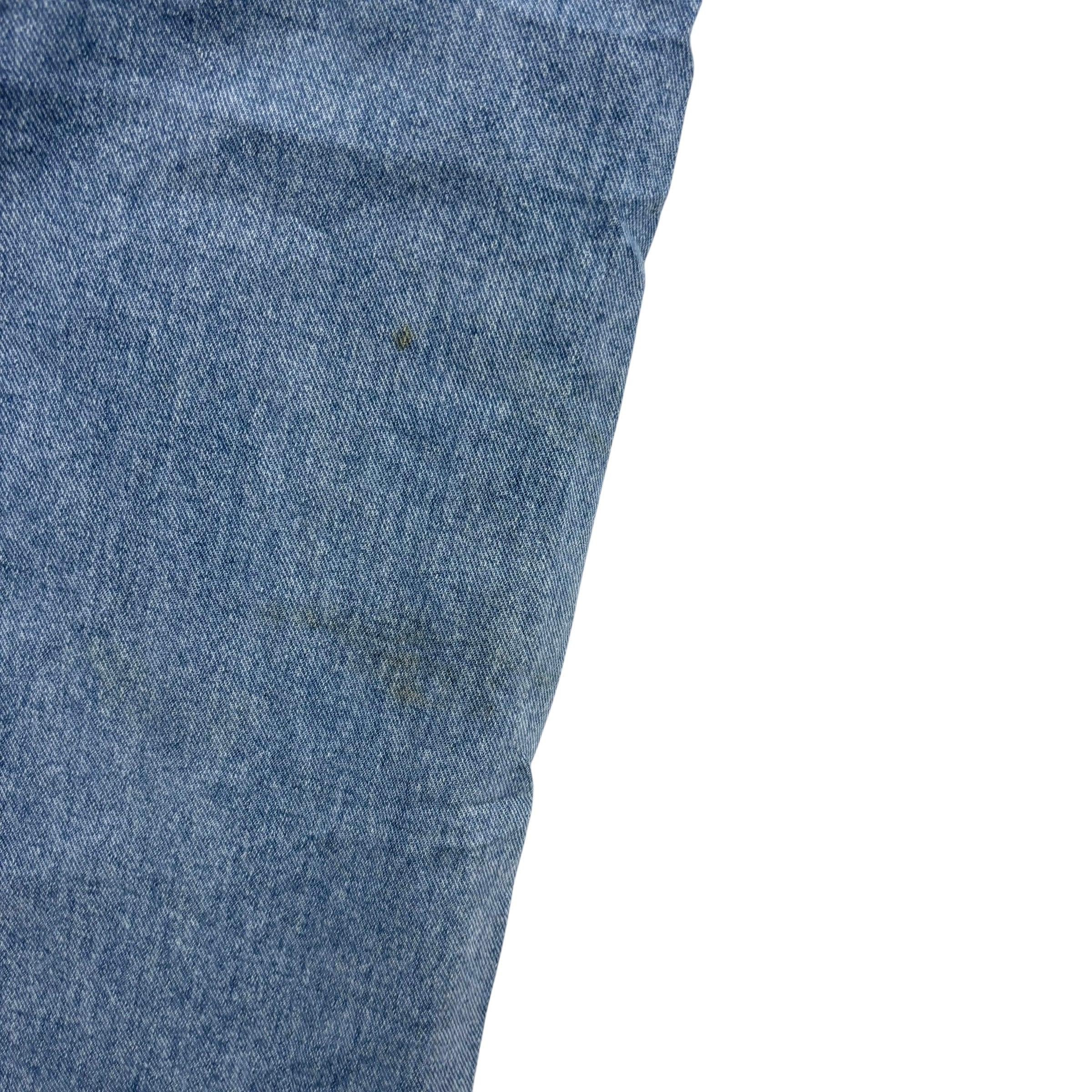 Wrangler Jeans W42 L32 Mens Light Blue Relaxed Straight Fit Vintage Denim (F)