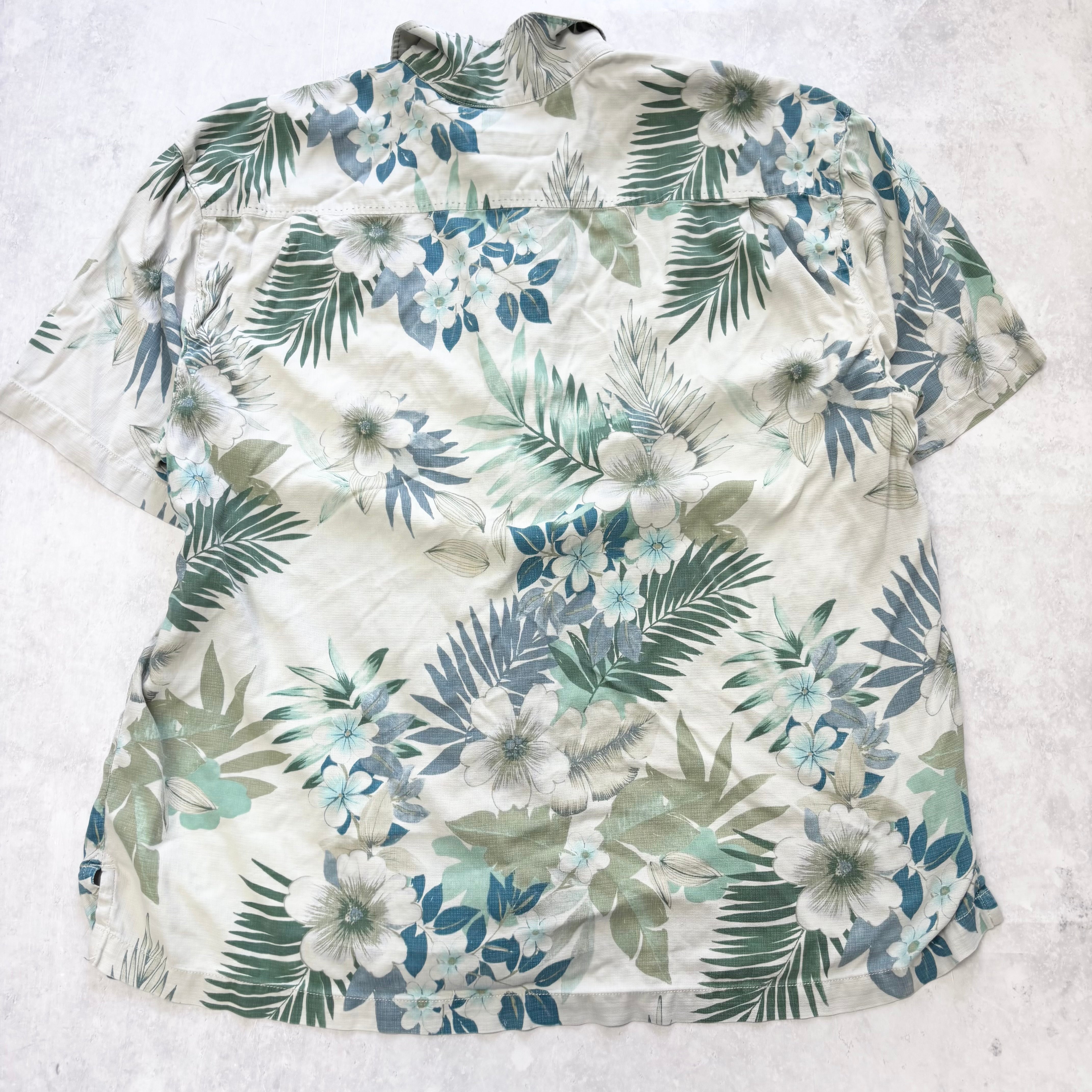 Vintage Hawaiian Shirt Mens XXL Multi Tommy Bahama Silk Floral (E)
