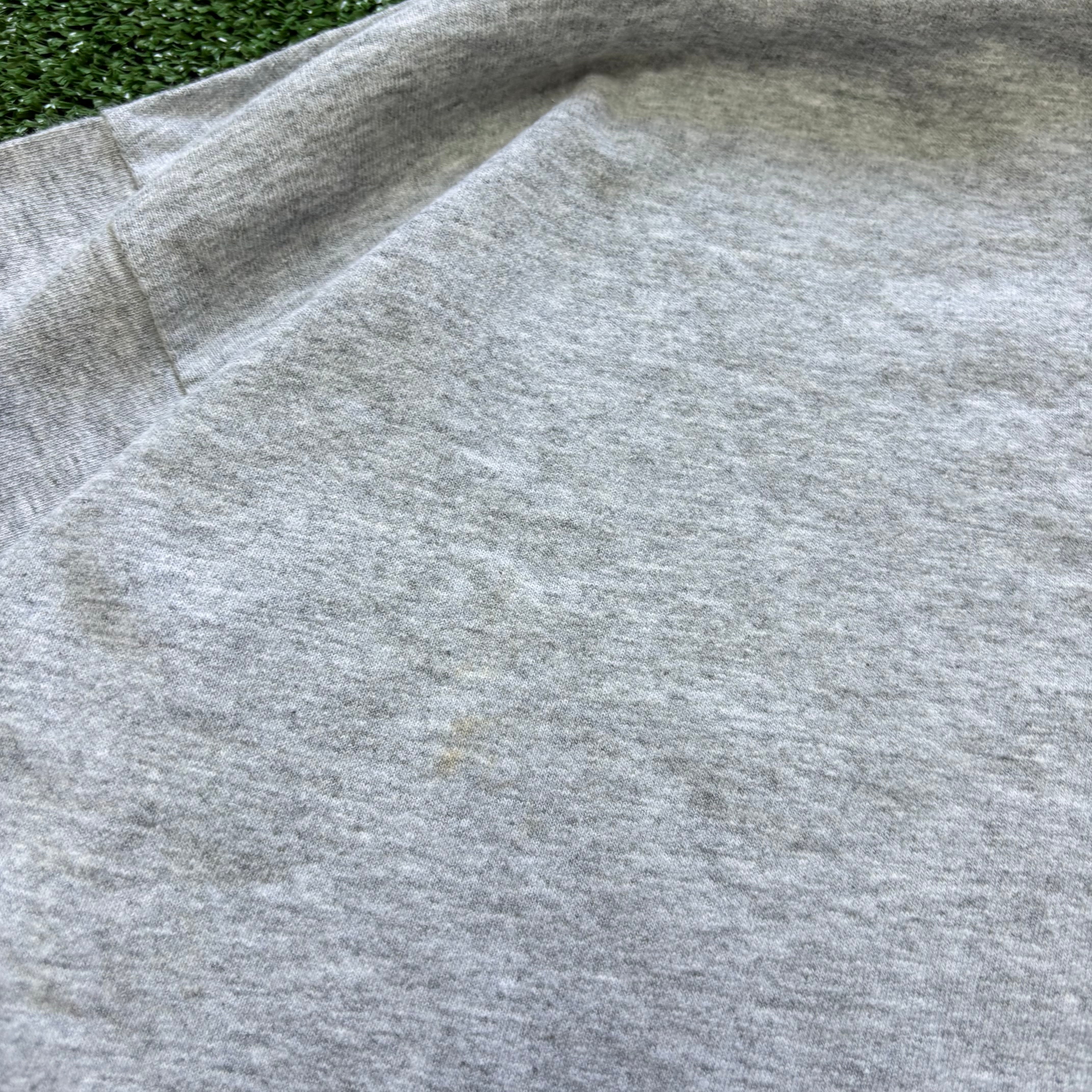 Vintage T Shirt Mens XL Grey Single Stitch Graphic Print 90s USMC Army