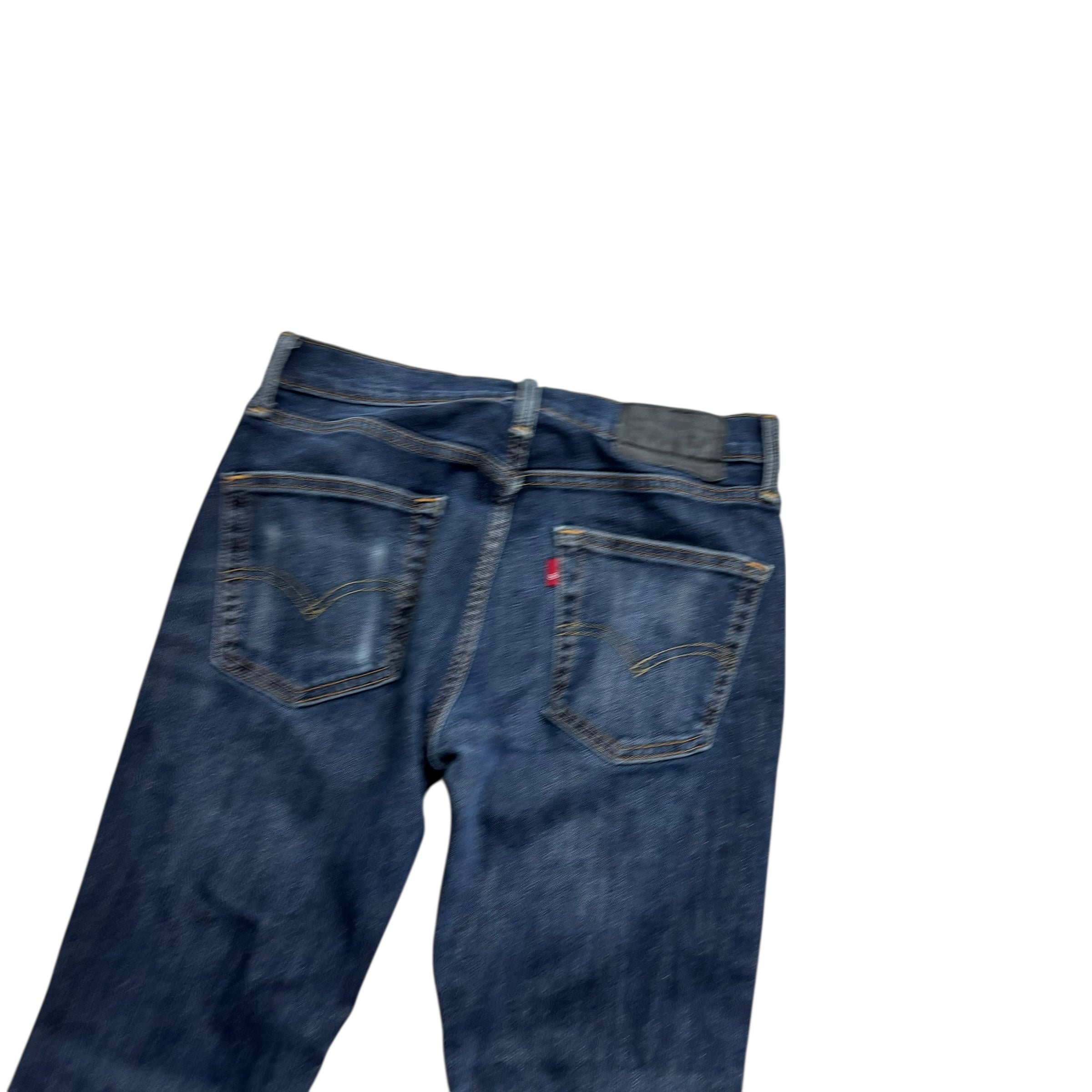 Levis 511 Jeans W29 L29 Mens Dark Blue Slim Fit Stretch Denim (F)