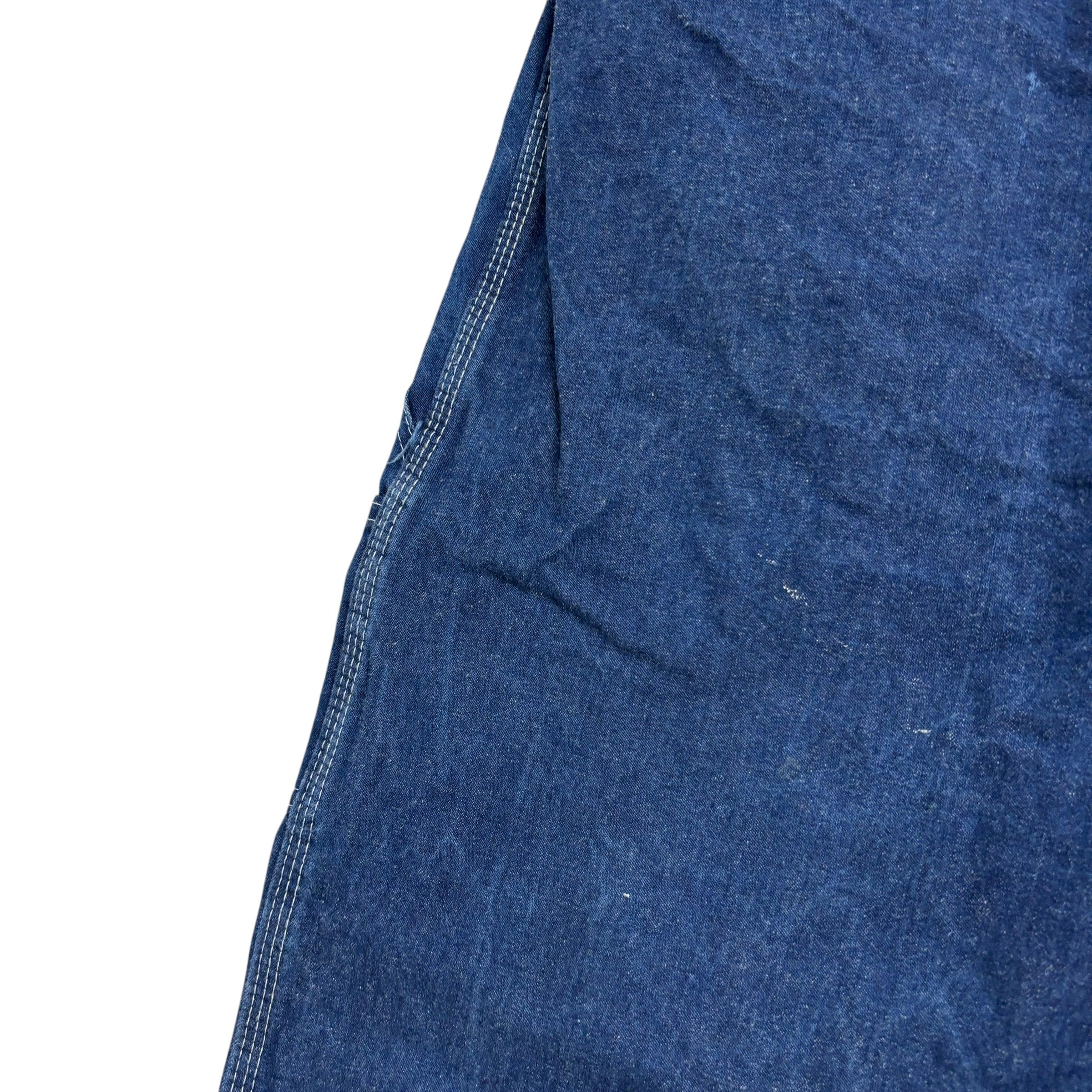 Dickies Carpenter Jeans W48 L27 Mens Dark Blue Relaxed Straight Fit Pants