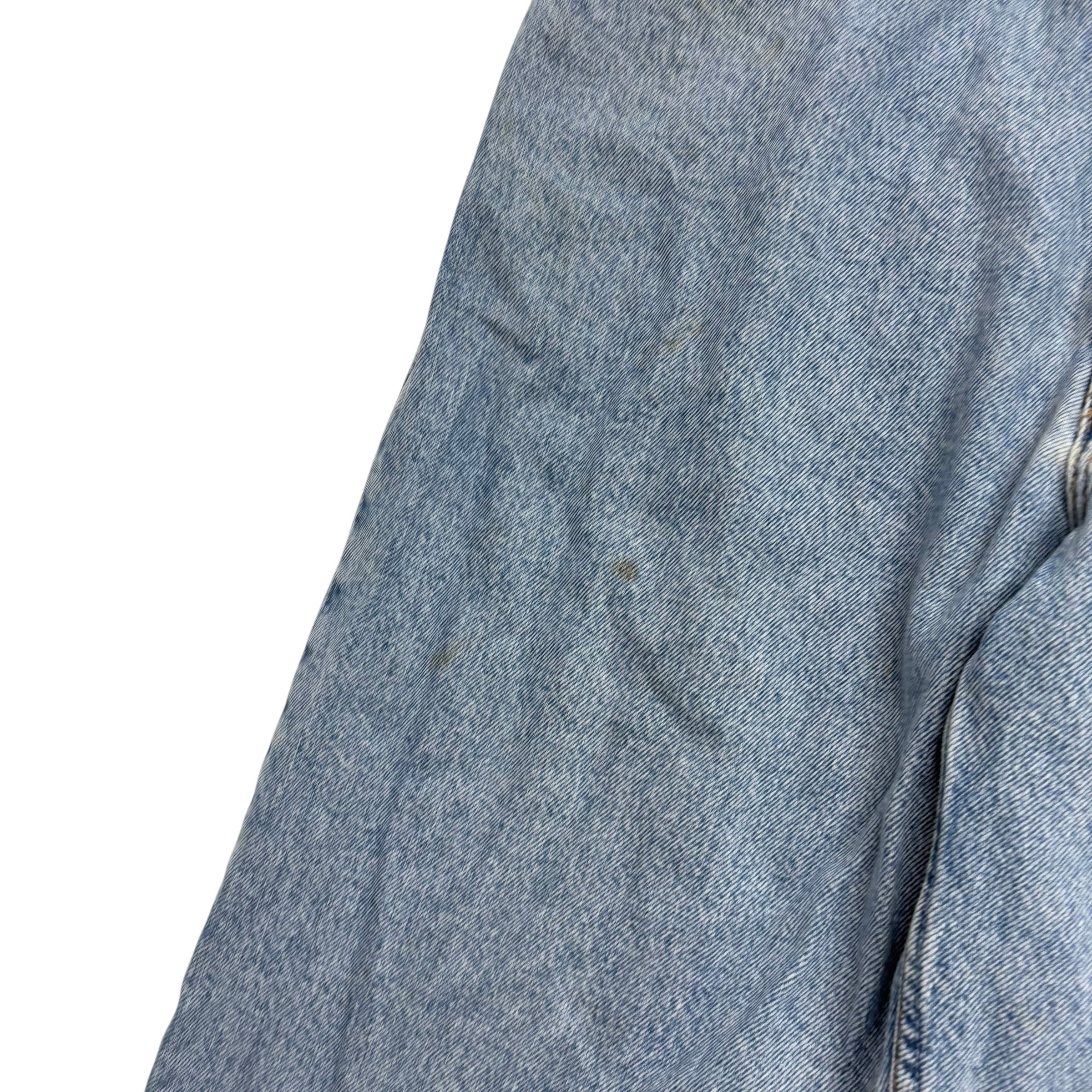 Levis Signature Jeans W38 L30 Mens Light Blue Relaxed Straight Fit Vintage (F)