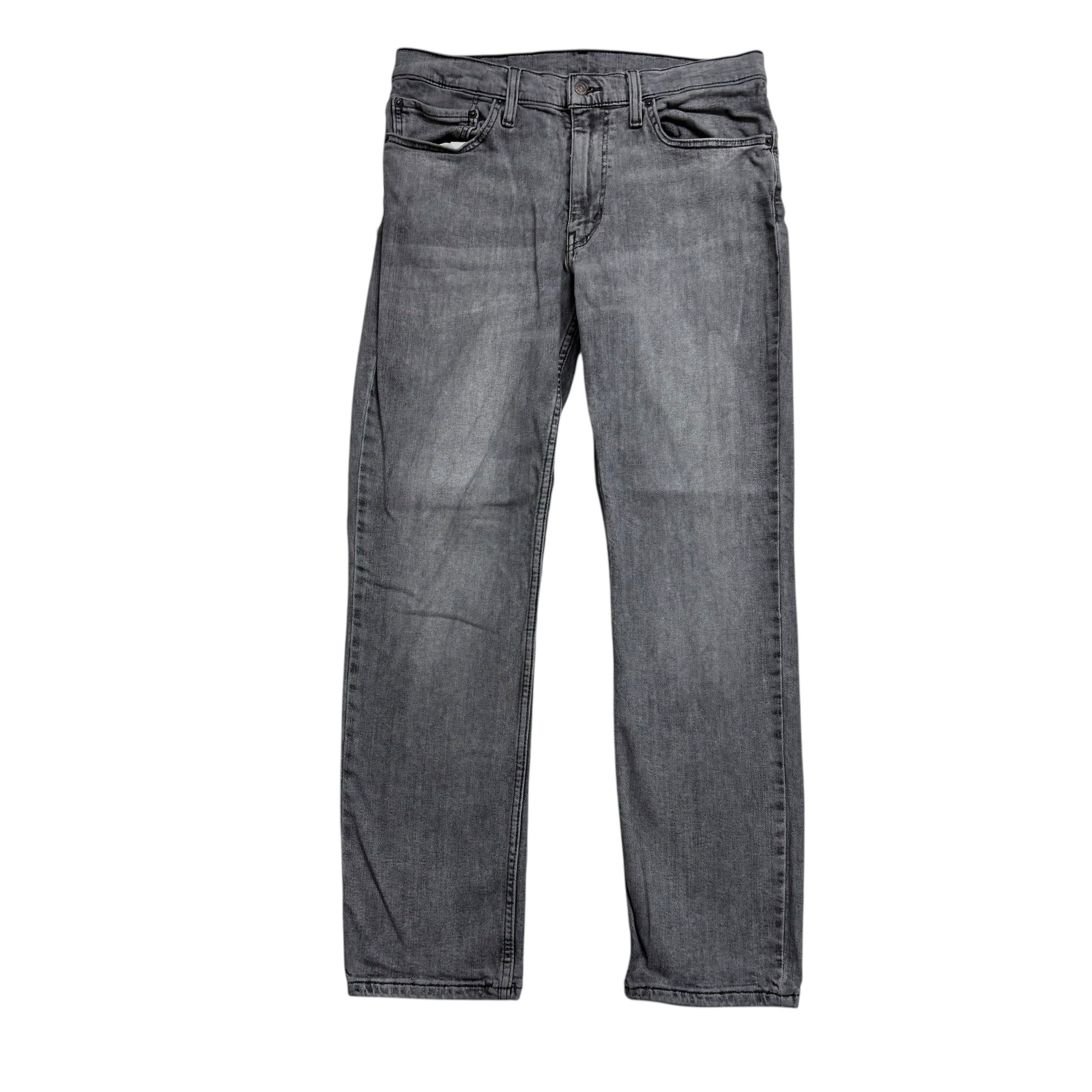 Levis 511 Jeans W33 L31 Mens Grey Slim Fit Stretch Denim