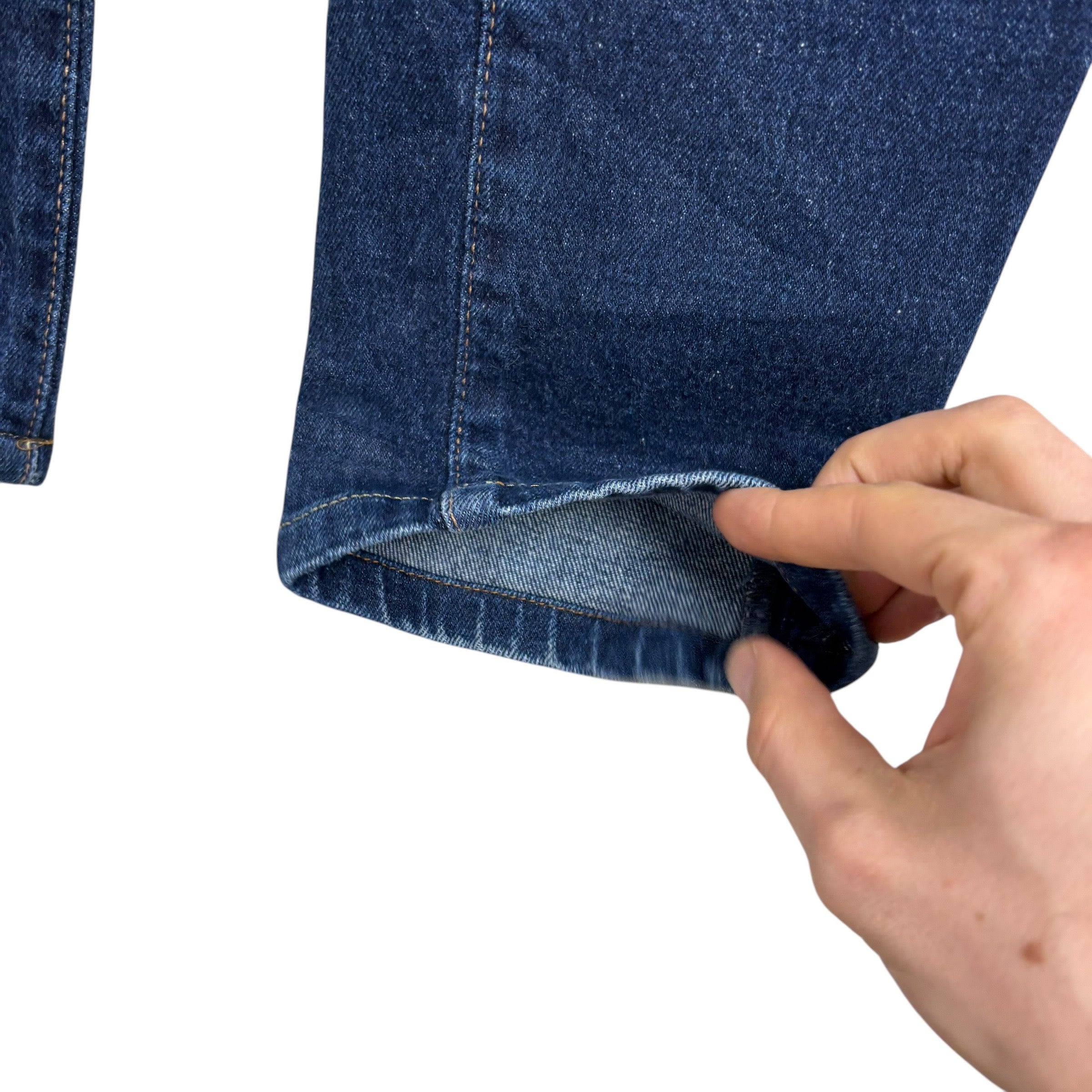 Levis 511 Jeans W30 L26 Mens Dark Blue Slim Fit Stretch Denim (E)