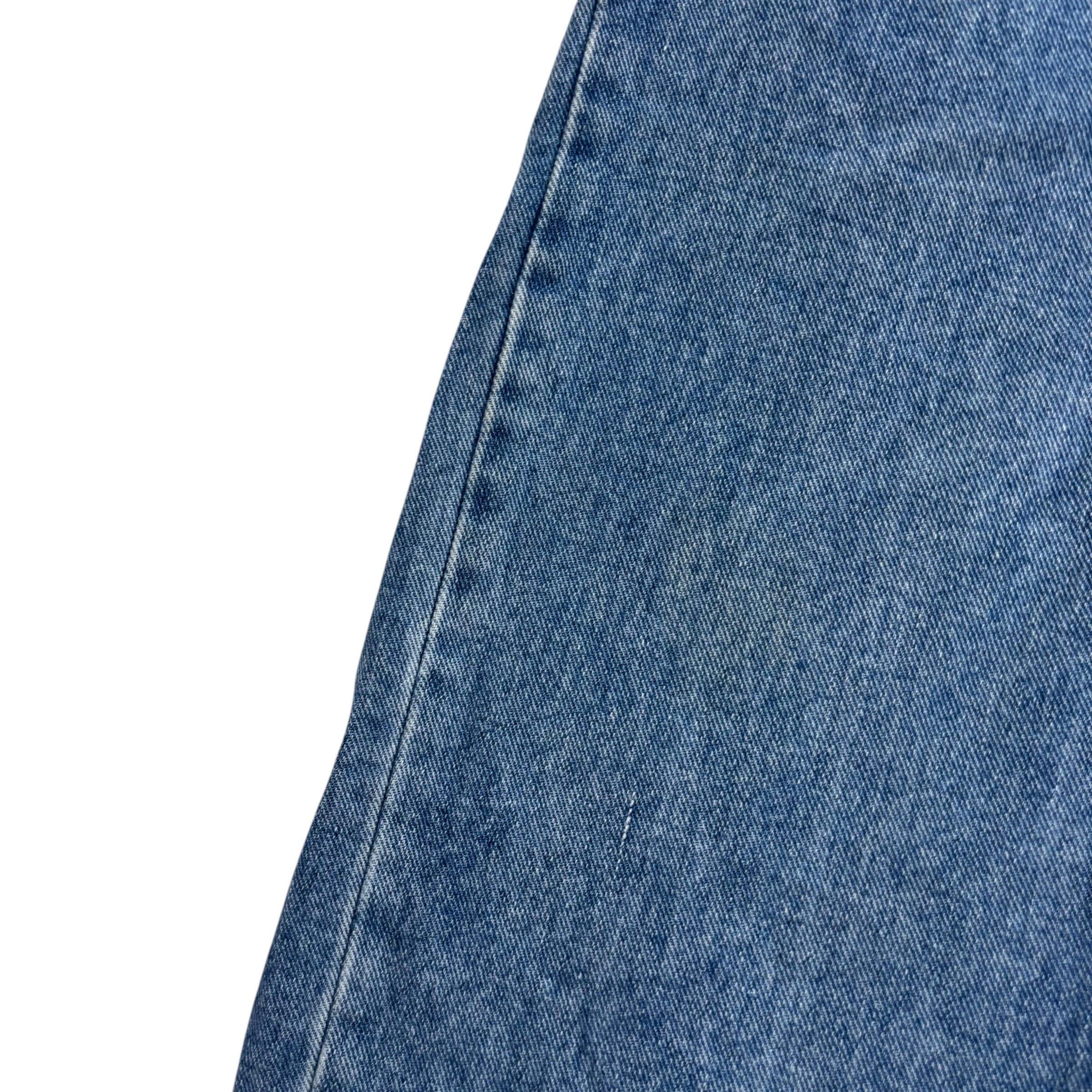 Wrangler Jeans W40 L32 Mens Light Blue Relaxed Straight Fit Denim