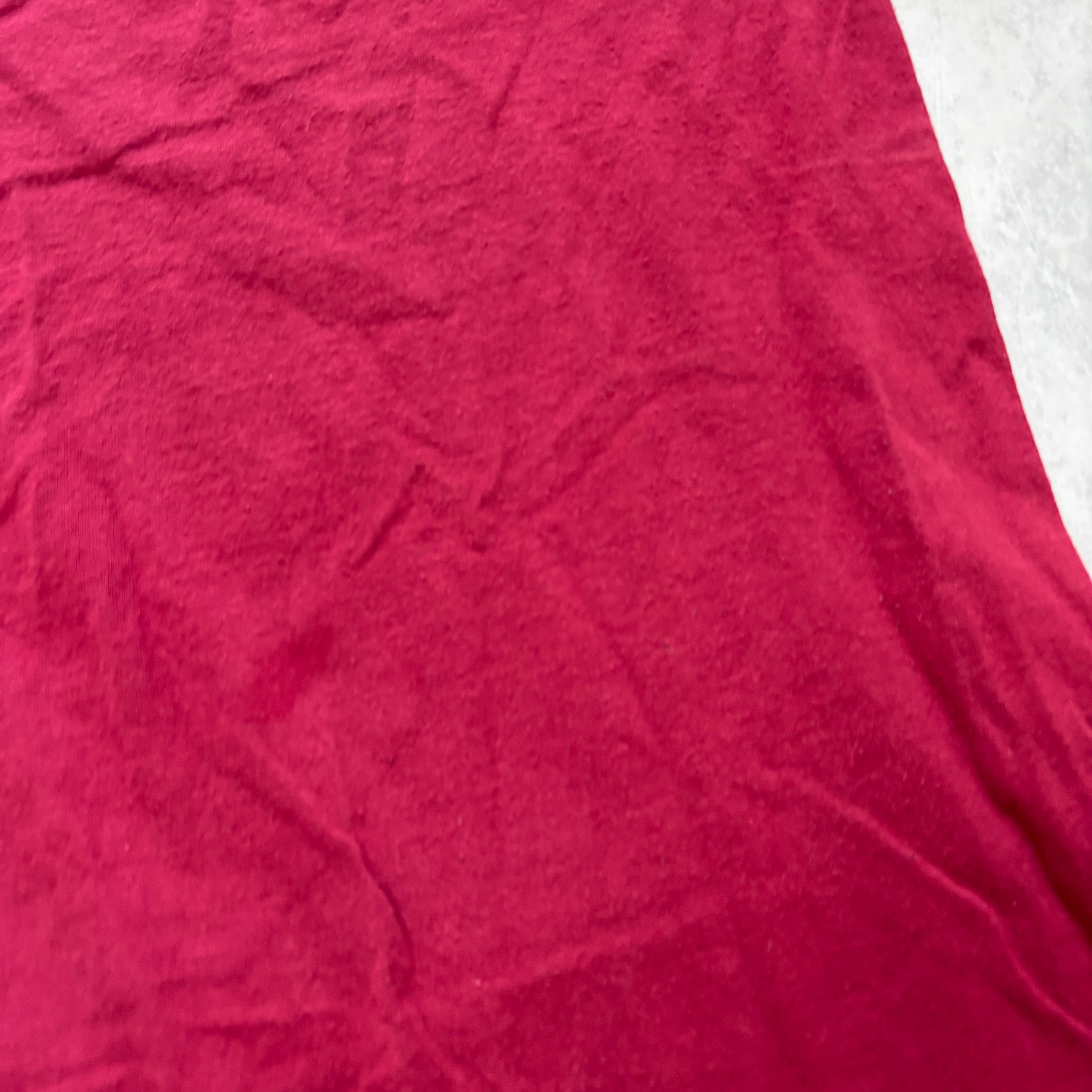 Vintage T Shirt Mens XL Burgundy Single Stitch Graphic Print 90s USA (F)