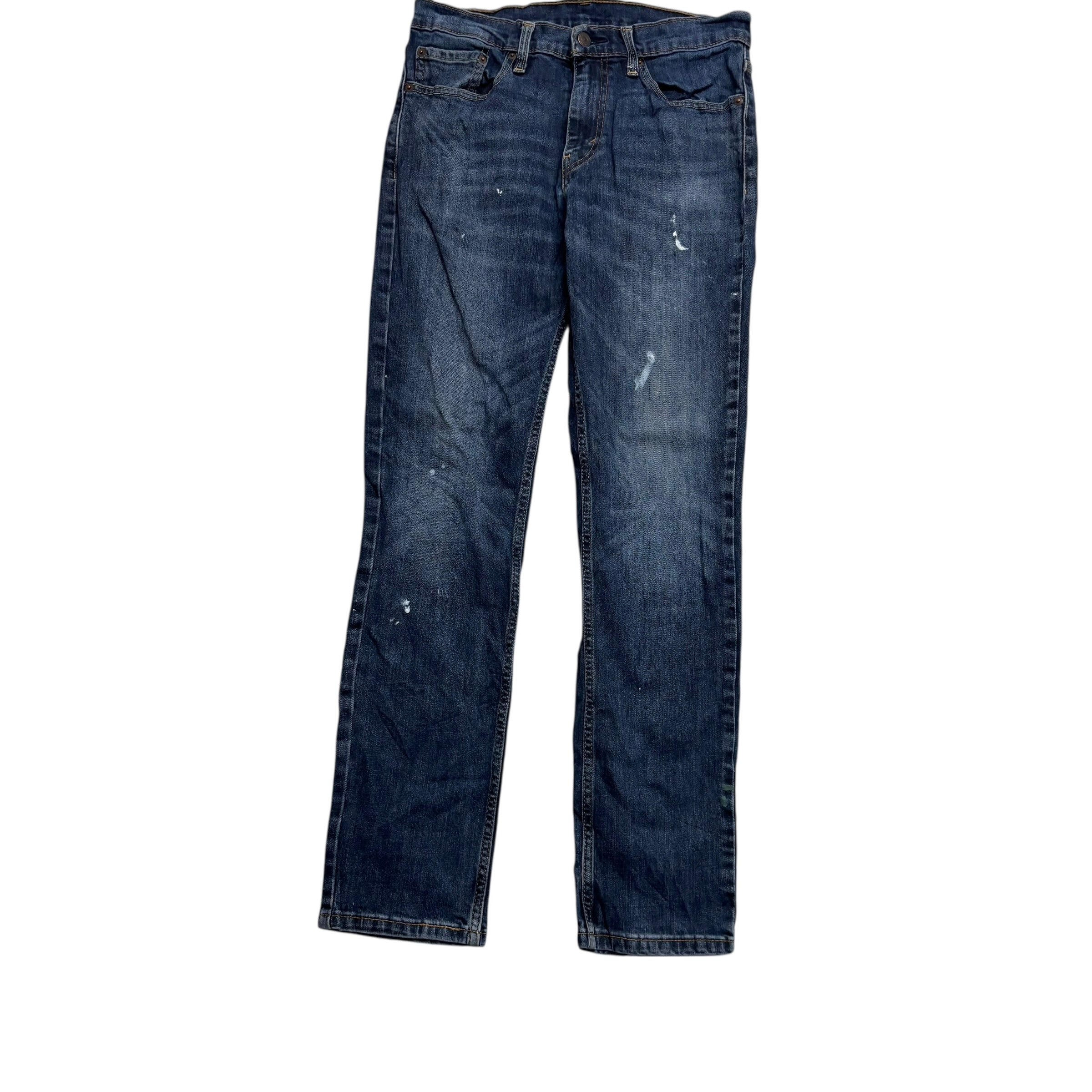 Levis 511 Jeans W31 L32 Mens Dark Blue Slim Fit Stretch Denim (F)