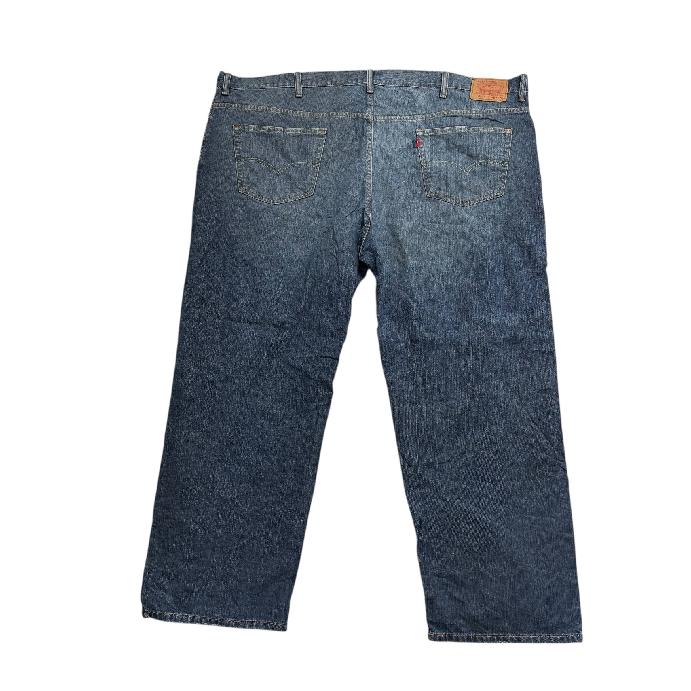 Levis 559 Jeans W54 L32 Mens Dark Blue Baggy Relaxed Straight Fit Vintage Denim