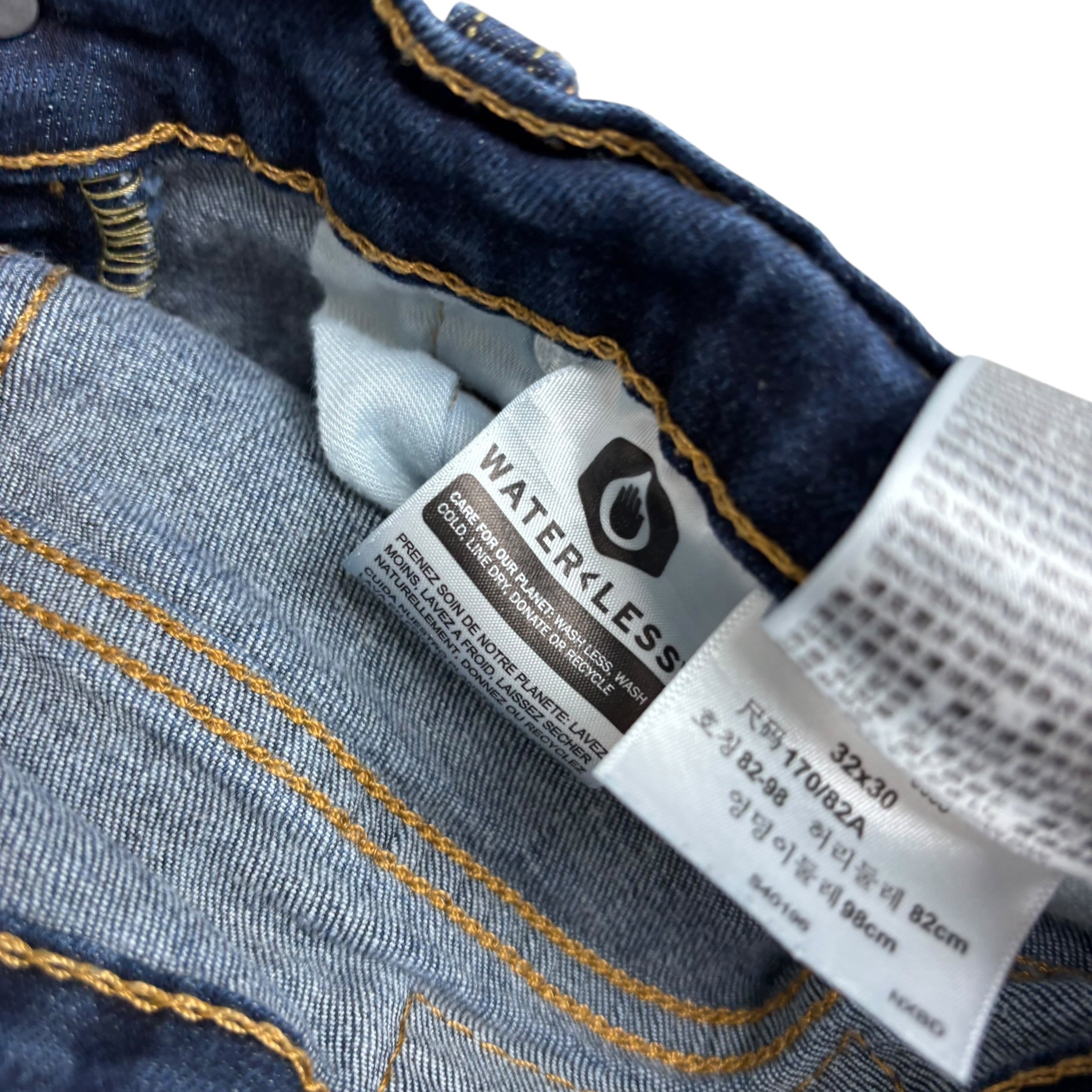 Levis 511 Jeans W30 L29 Mens Dark Blue Slim Fit Stretch Denim