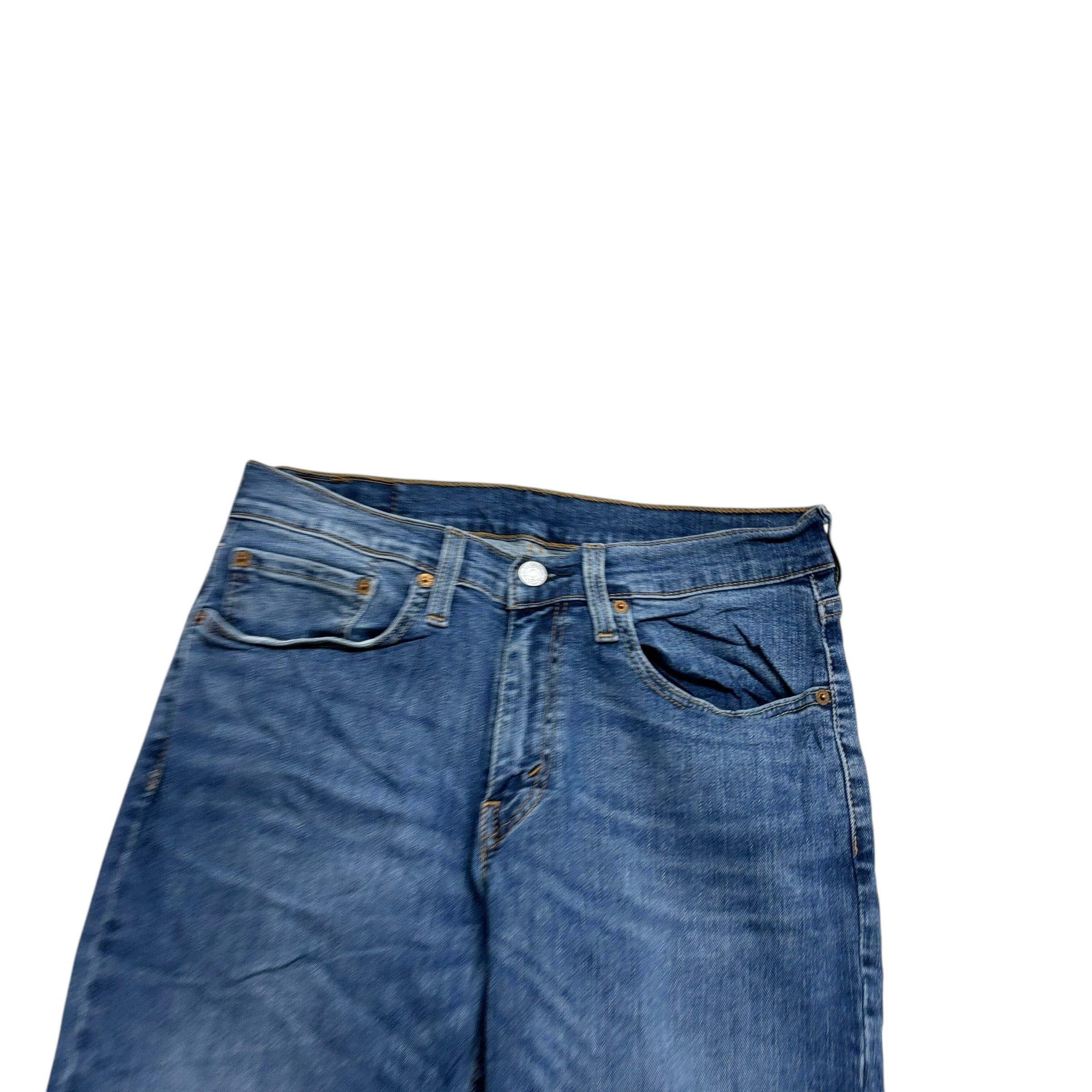 Levis 531 Jeans W30 L32 Mens Mid Blue Athletic Slim Fit Stretch Denim (E)