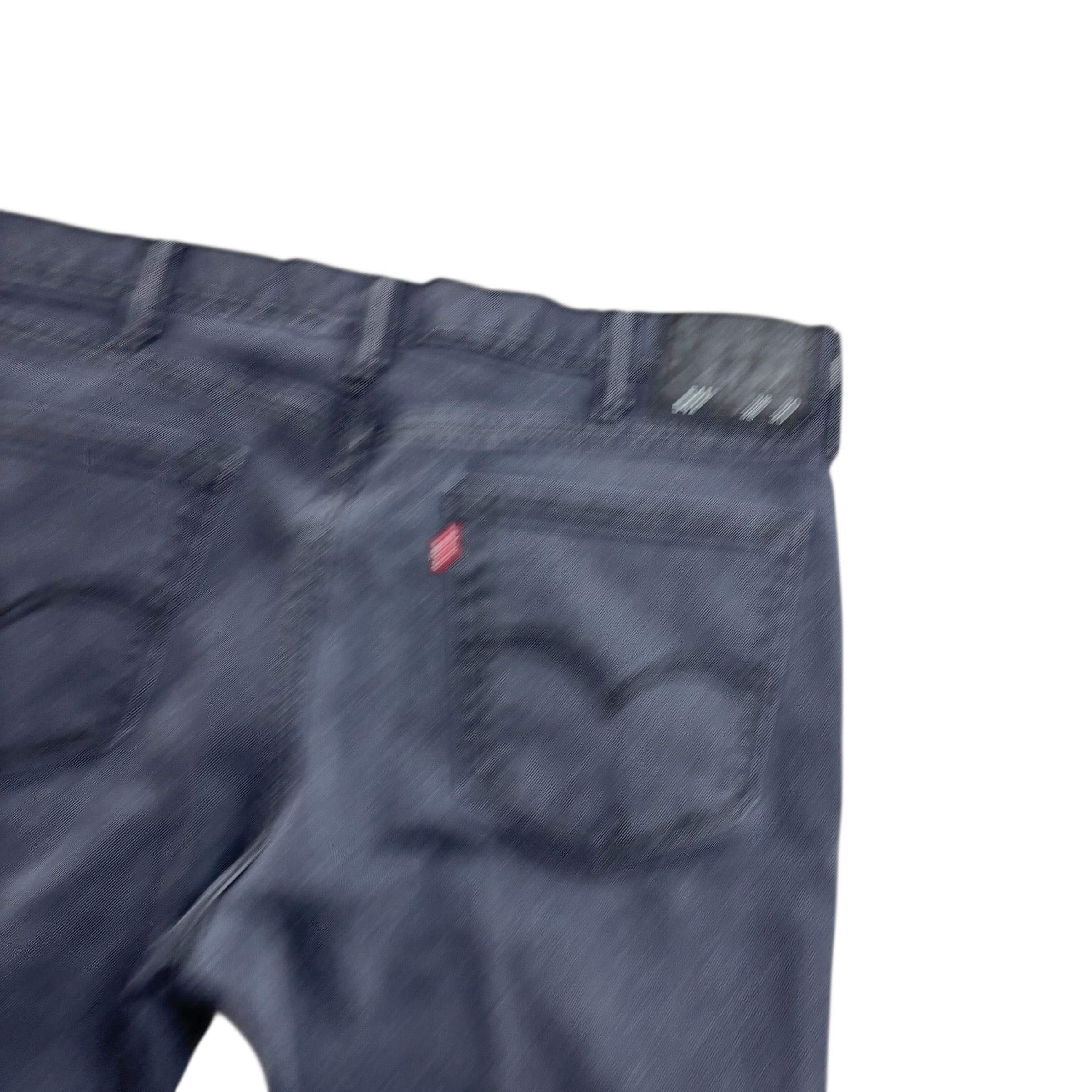Levis 541 Jeans W38 L29 Mens Grey Athletic Tapered Fit Stretch Denim