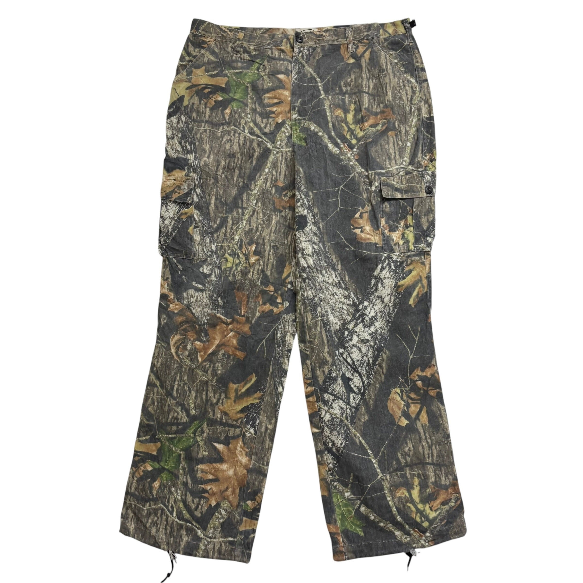 Vintage Realtree Trousers Mens W40 L33 Cargo Camo Baggy Relaxed Fit Pants
