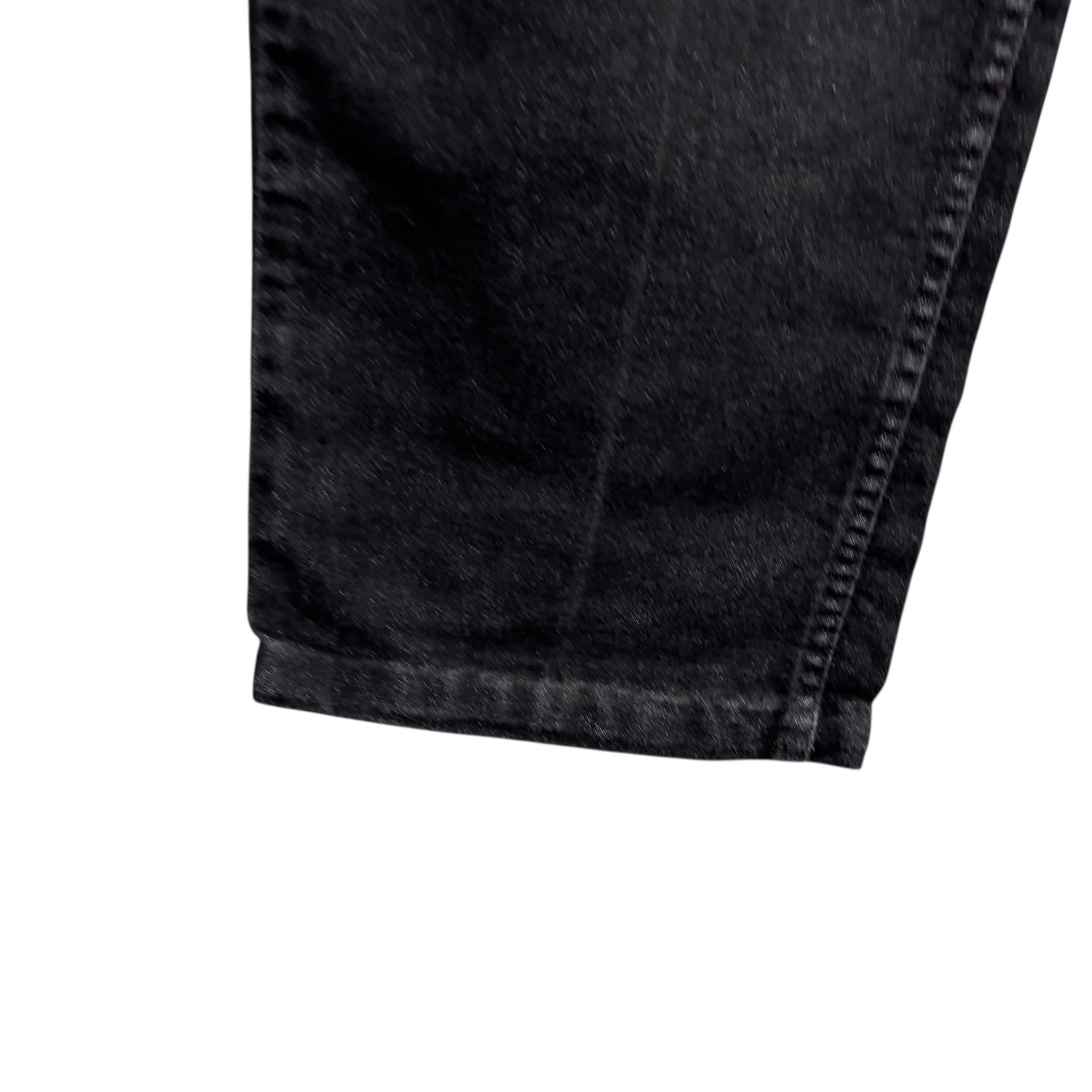 Wrangler Jeans W40 L29 Mens Black Regular Straight Fit Vintage Denim