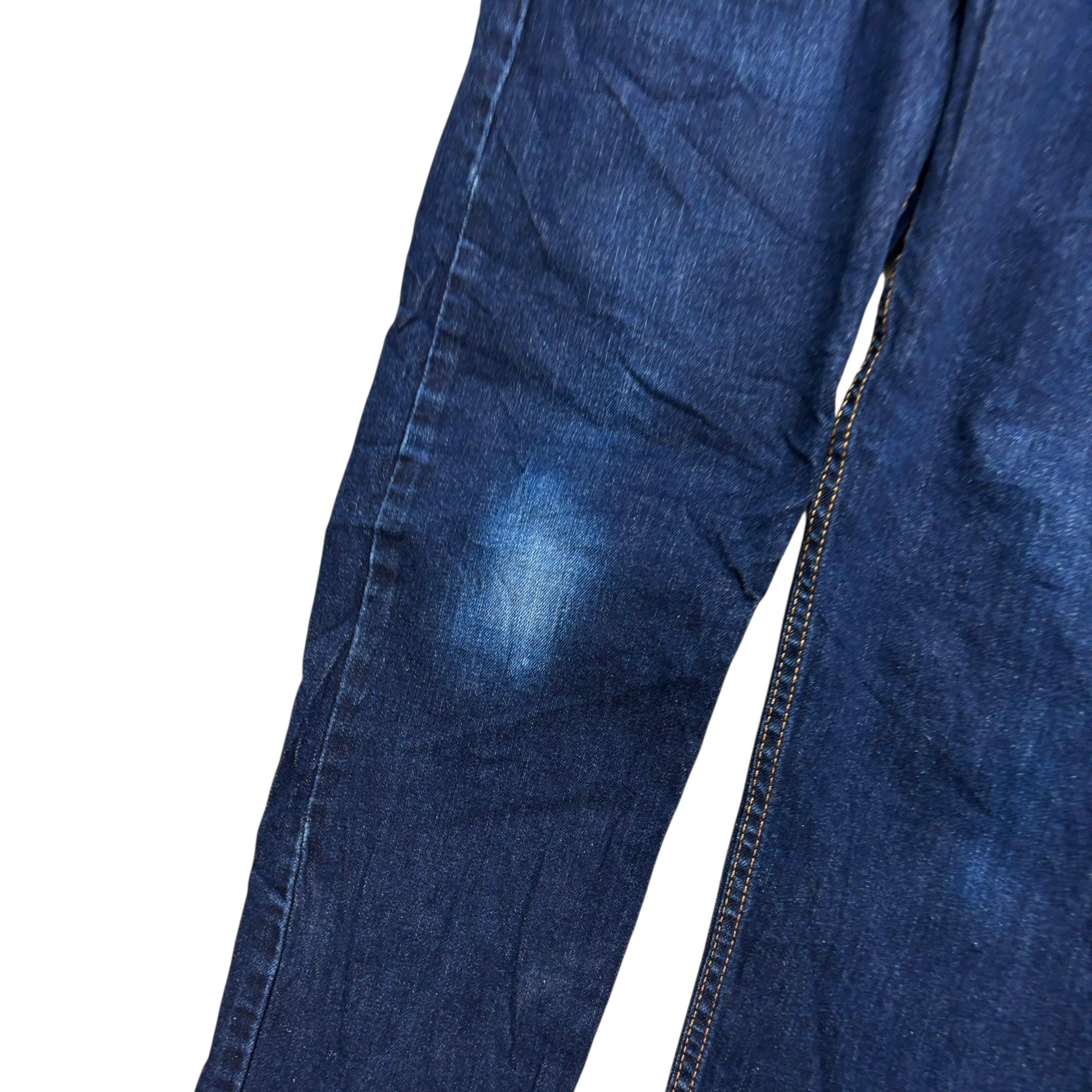 Levis 502 Jeans W30 L28 Mens Dark Blue Slim Fit Stretch Denim