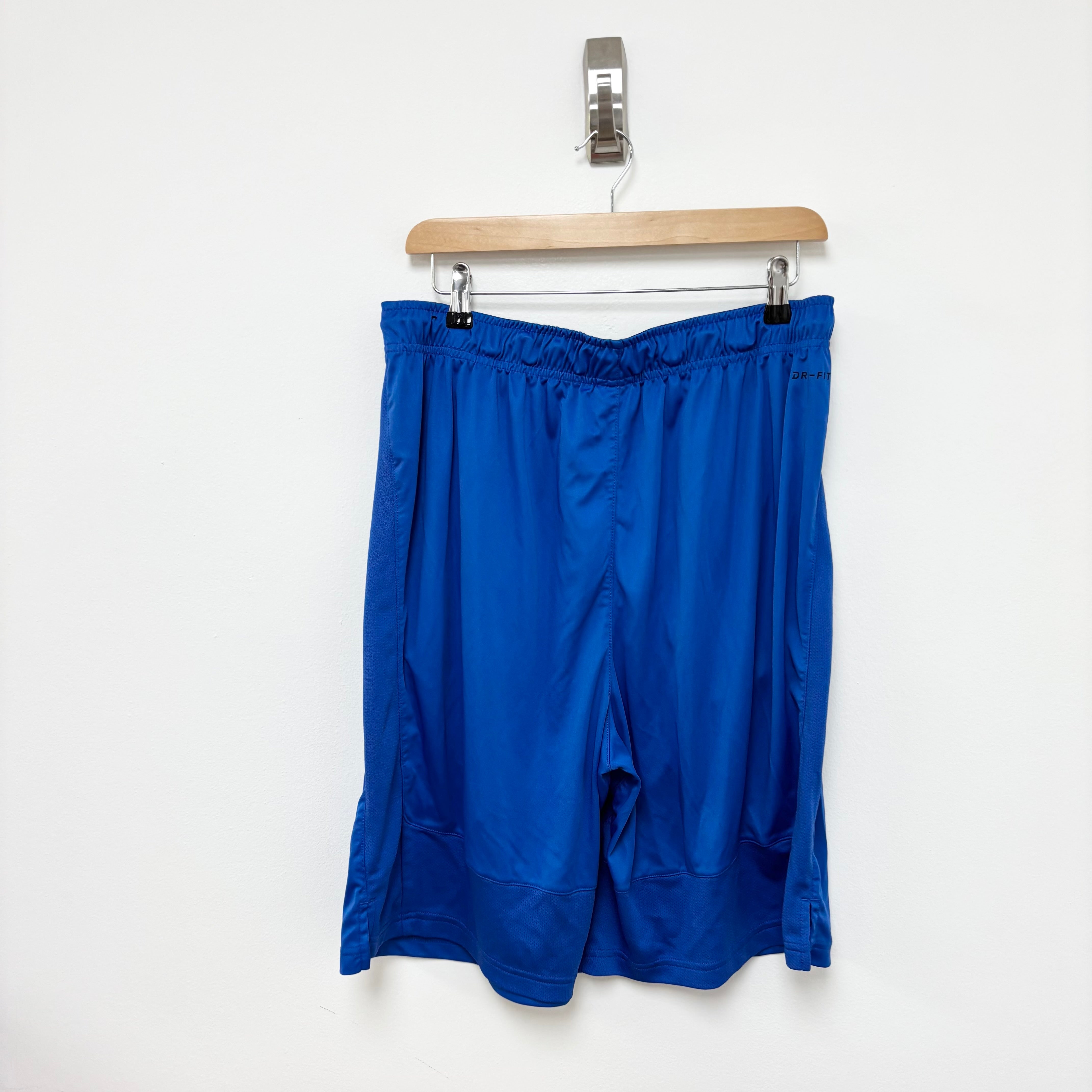 Nike Shorts Mens XL Blue Dri Fit Running Sports Gym Athletic Pockets (E)