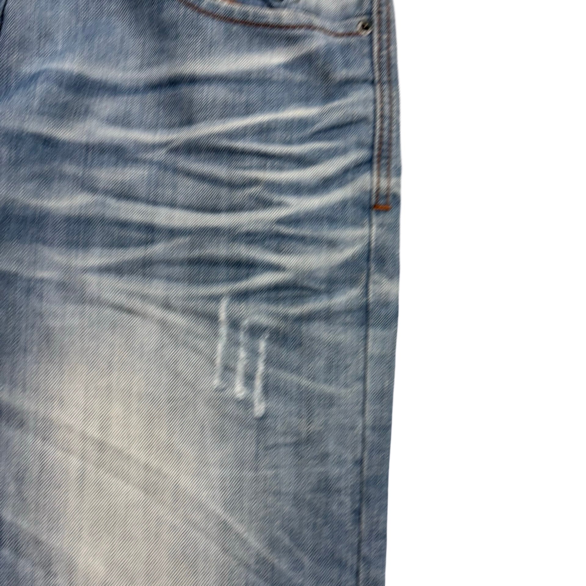 Diesel Ramel Jeans W36 L32 Mens Mid Blue Regular Straight Fit Vintage