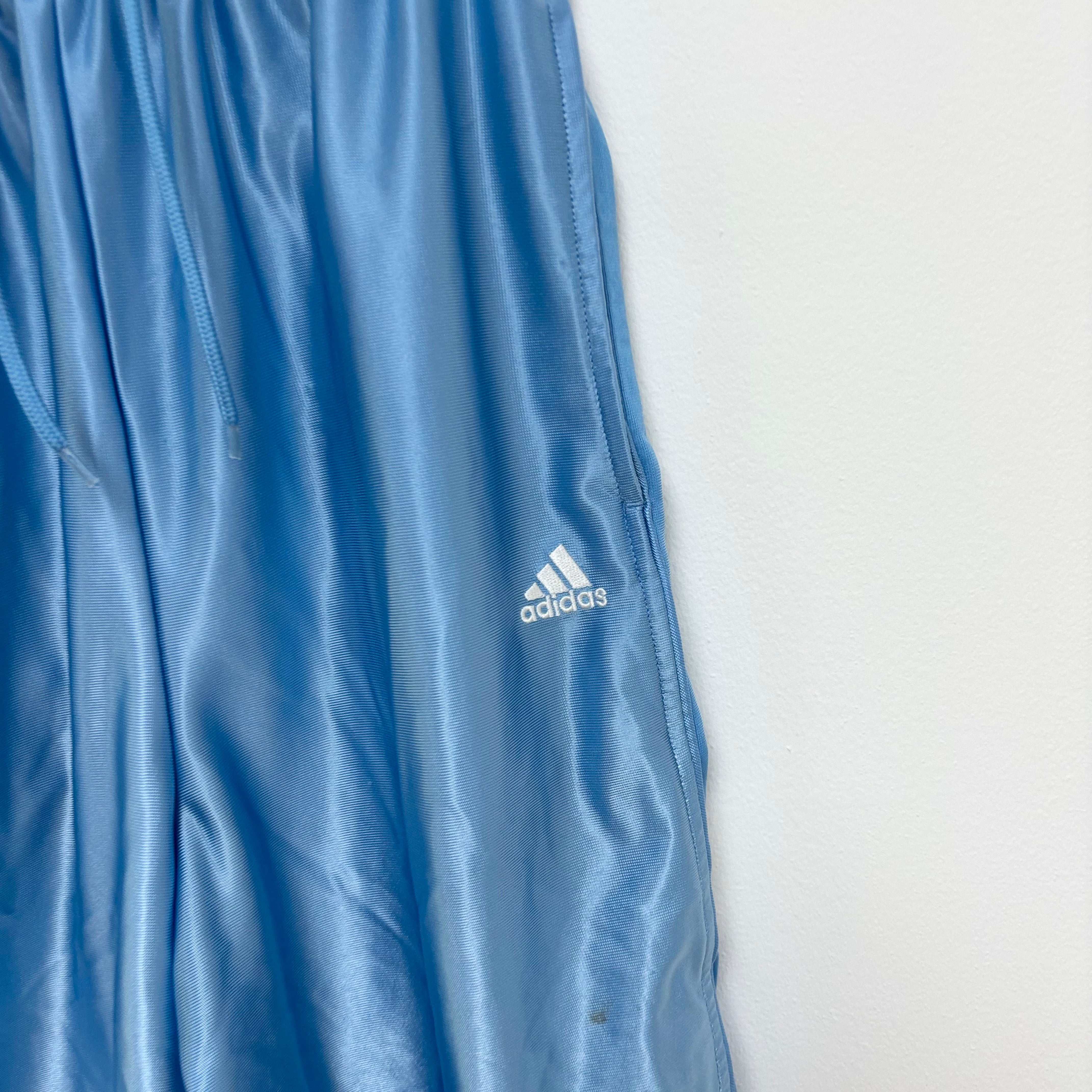 Adidas Shorts Womens XL Blue Sports Basketball Gym Athletic