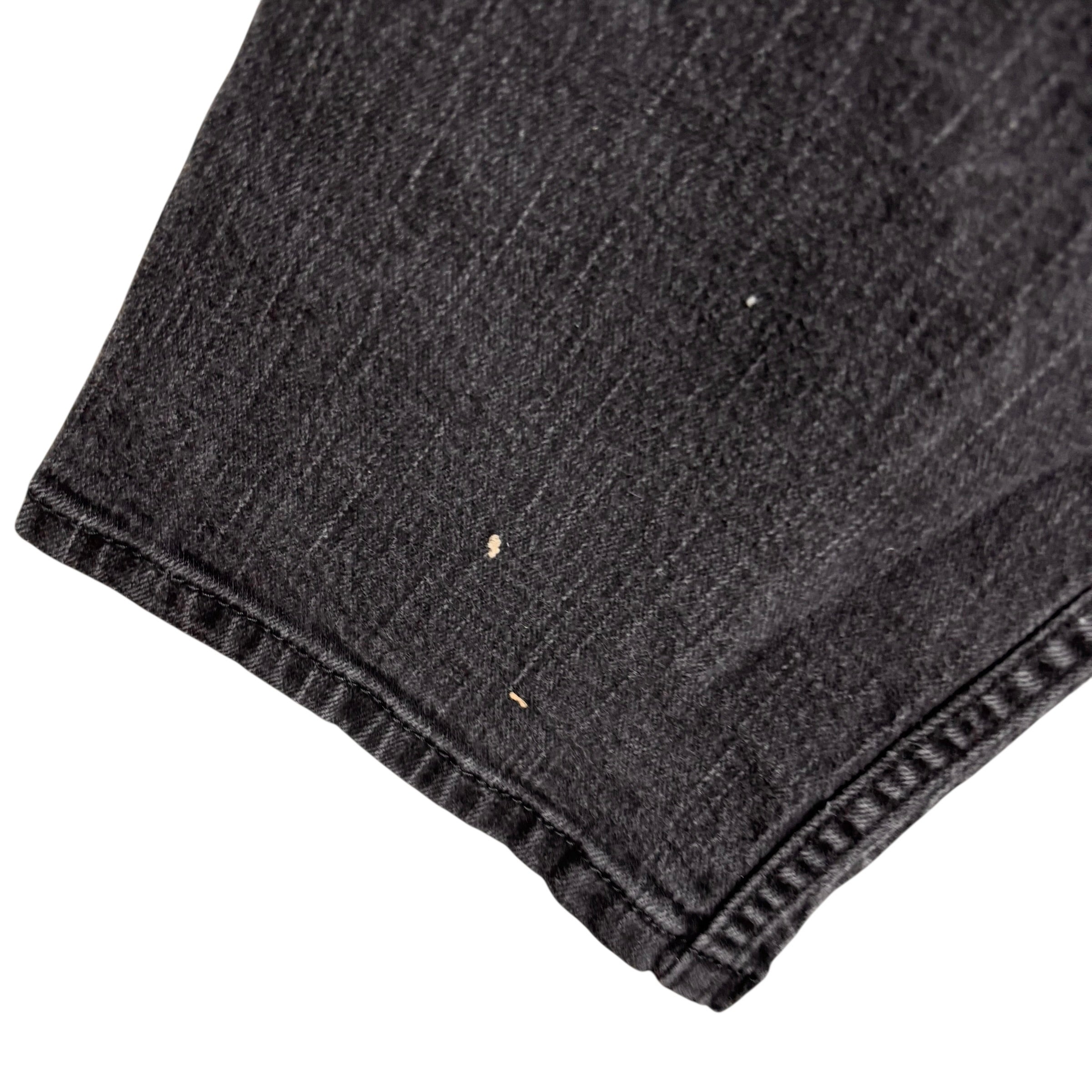 Levis 514 Jeans W32 L29 Mens Black Regular Straight Fit Stretch Denim (F)