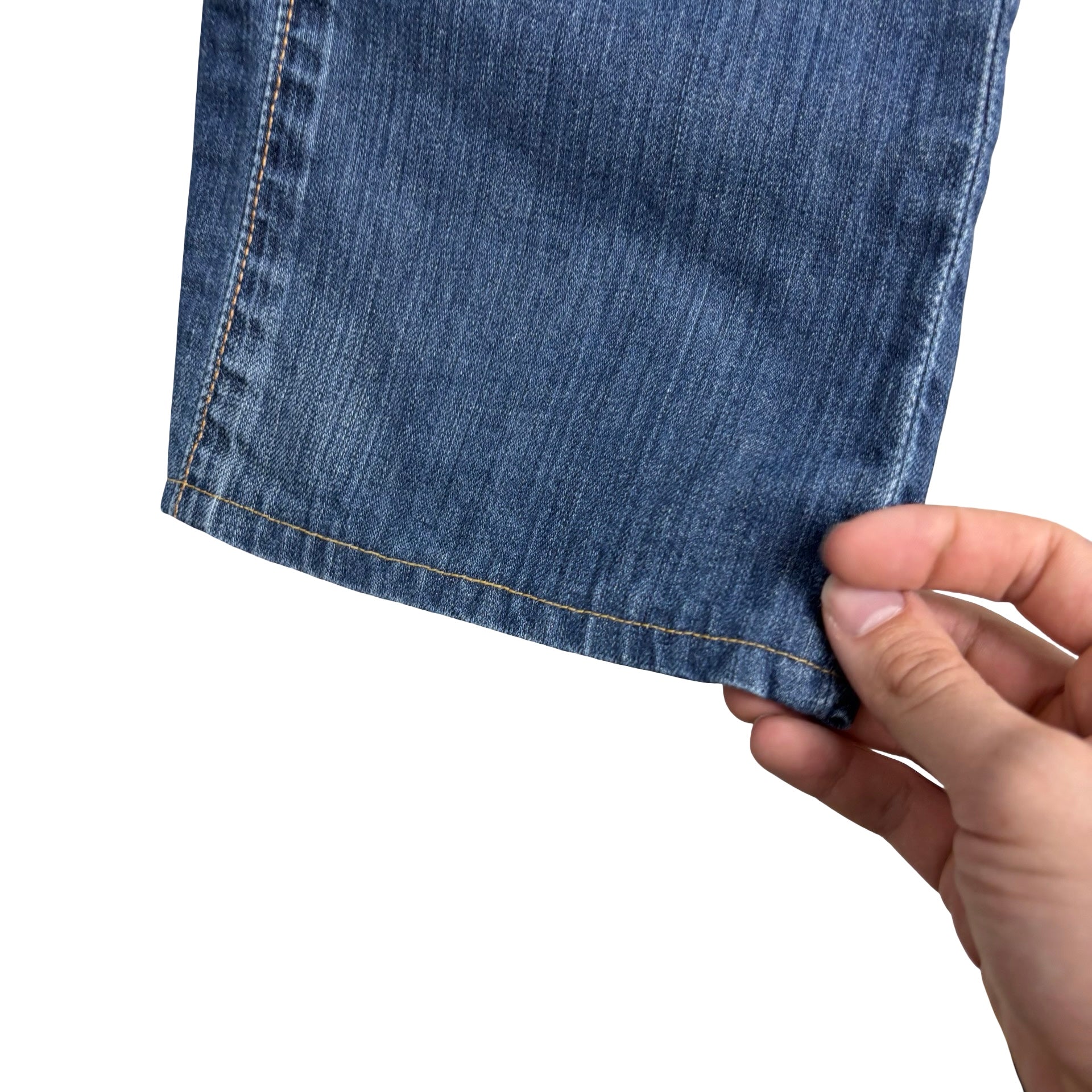 Levis 527 Jeans W29 L31 Mens Mid Blue Slim Bootcut Fit Denim