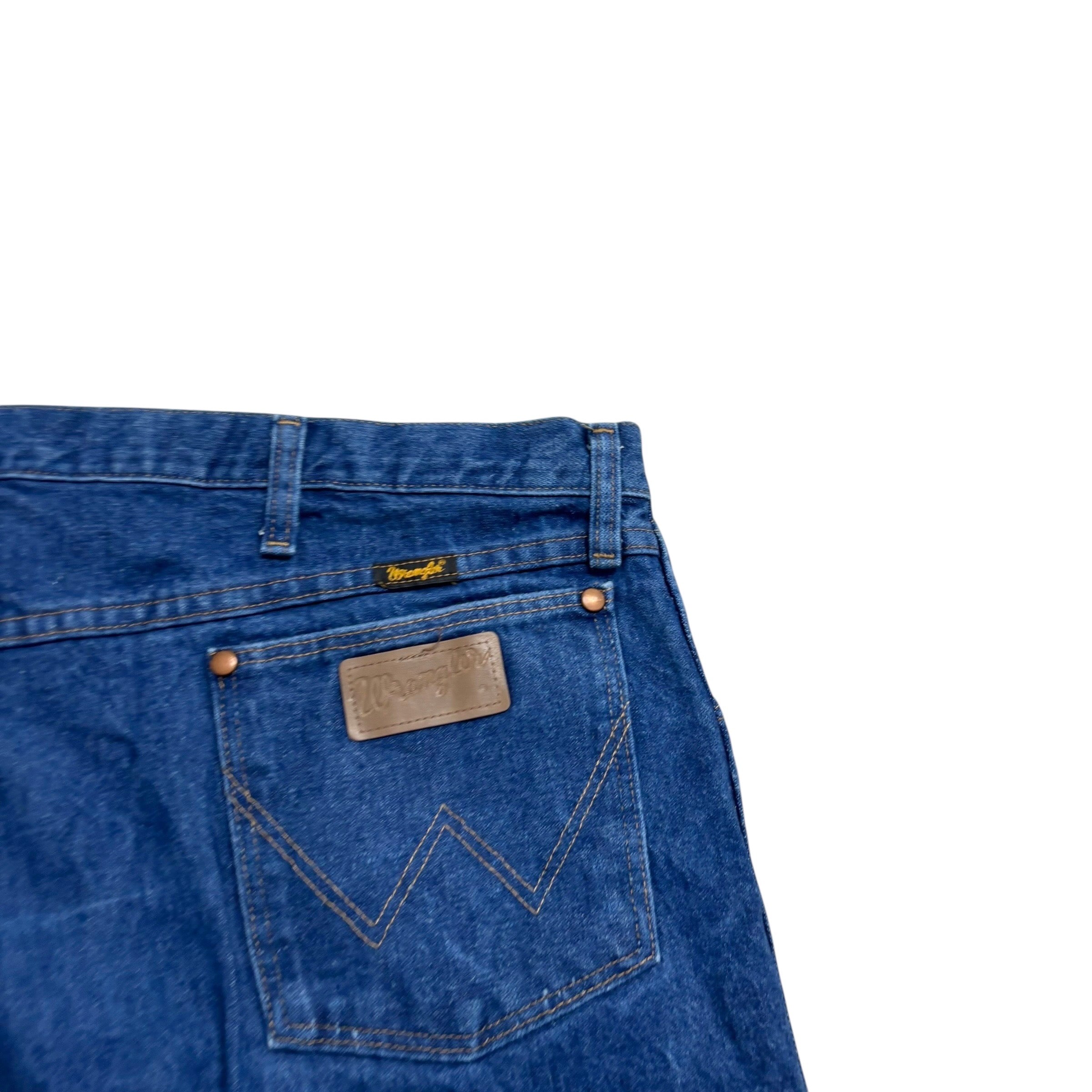 Wrangler Jeans Cowboy Cut W44 L30 Mens Mid Blue 13MWZ Original Fit Denim (E)