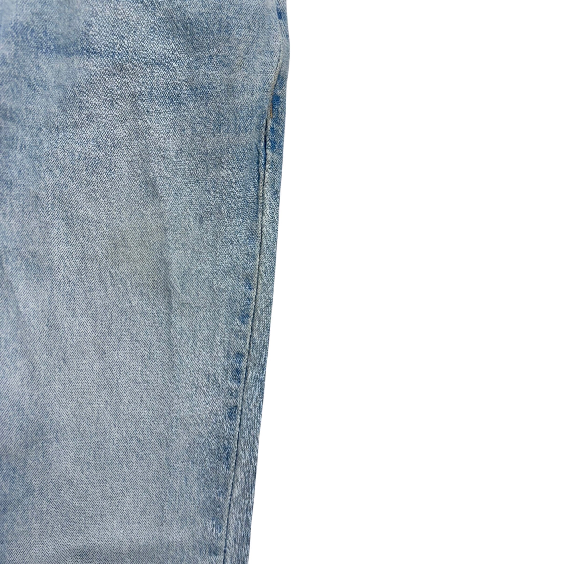 Levis 559 Jeans W31 L32 Mens Light Blue Regular Straight Fit Stretch Denim (F)