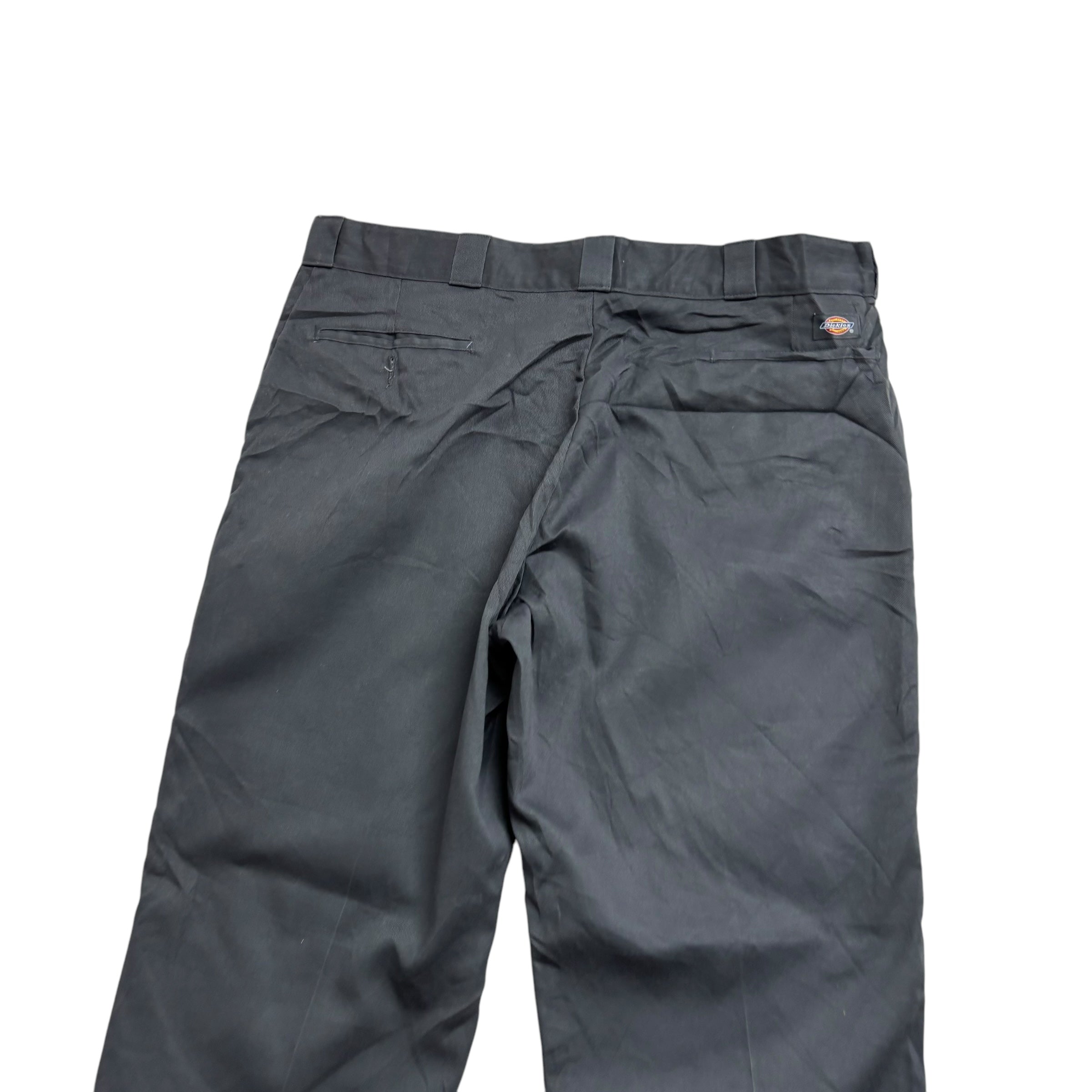 Dickies 874 Trousers W40 L32 Mens Grey Pants Original Straight Fit Workwear