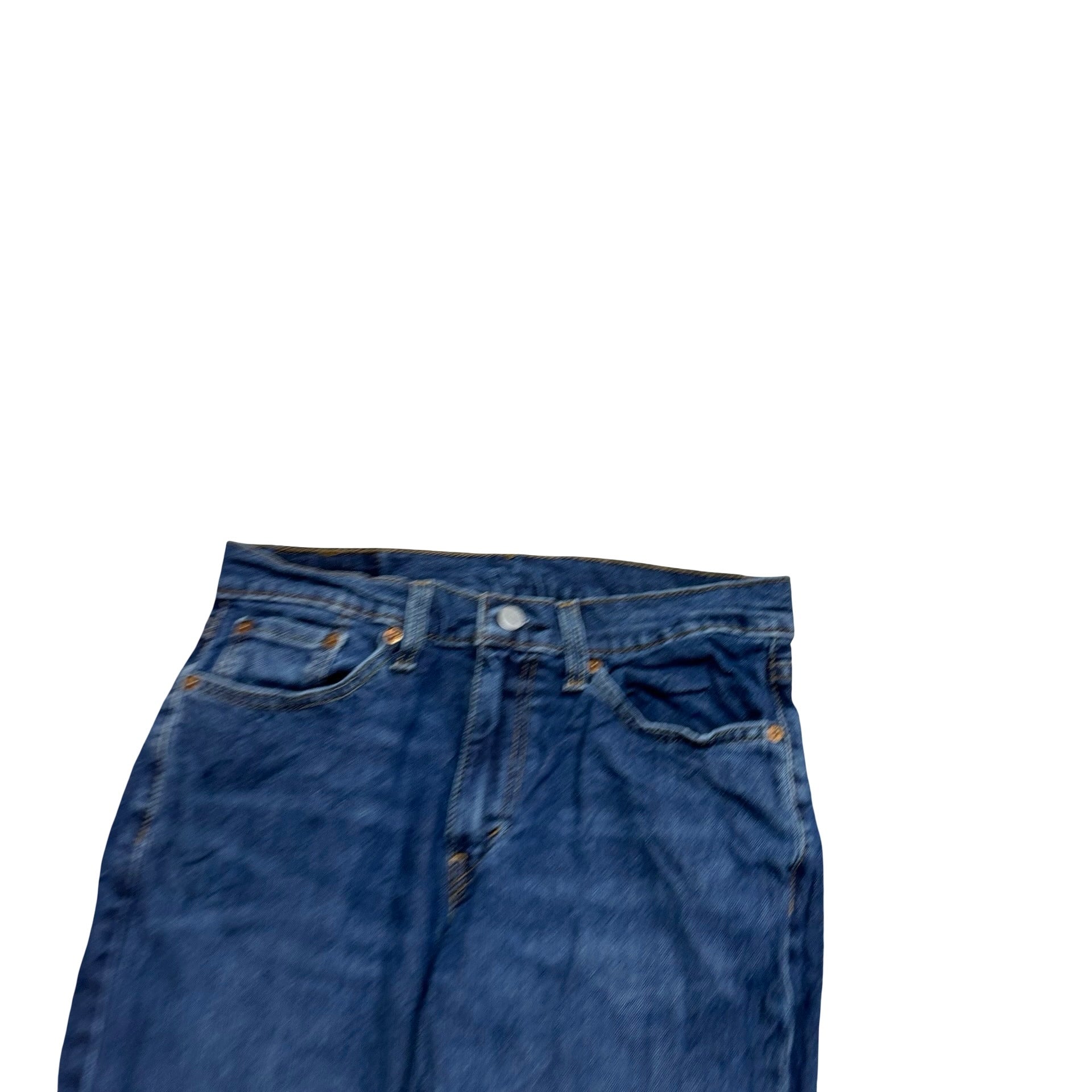 Levis 514 Jeans W30 L30 Mens Mid Blue Regular Straight Fit Stretch Denim (E)