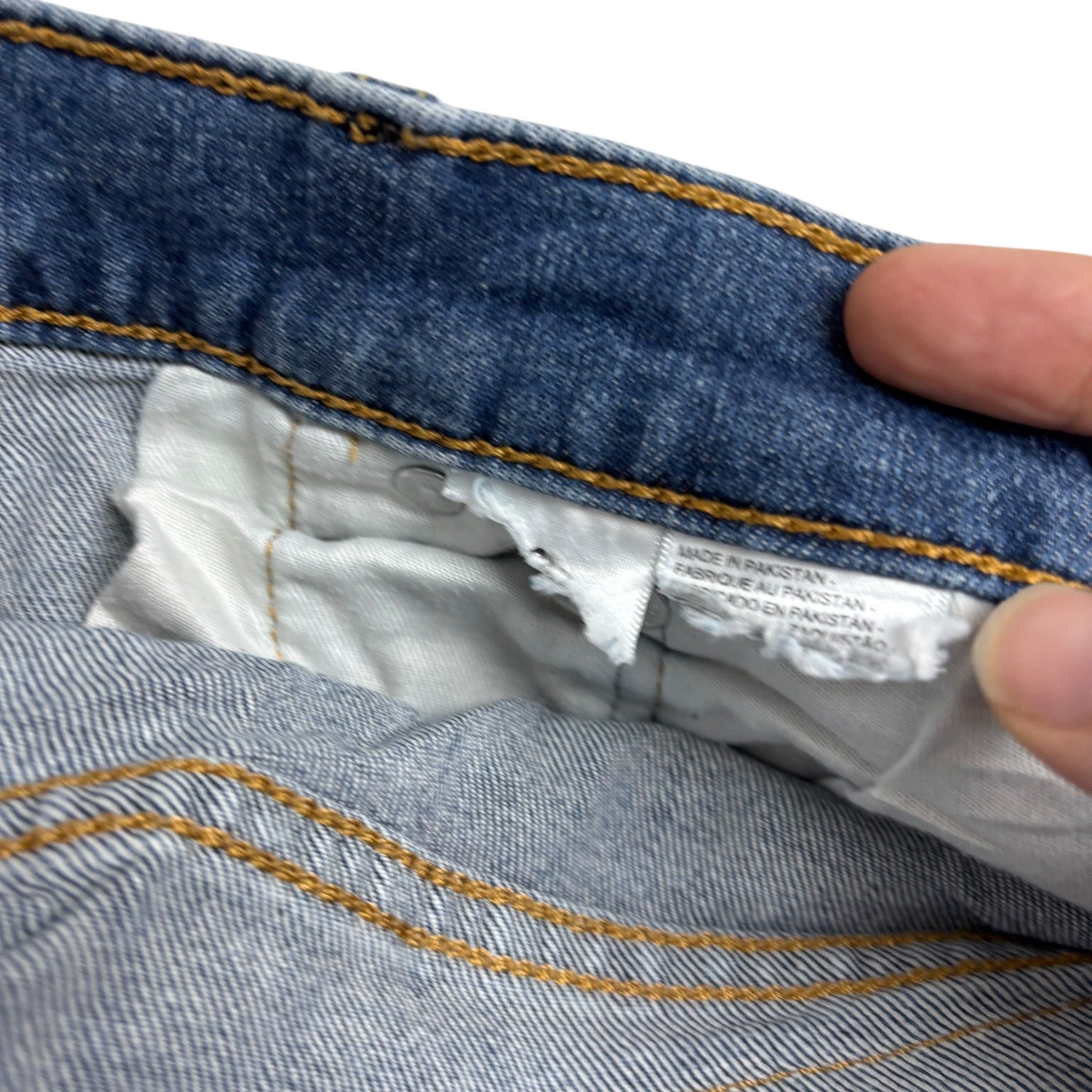 Levis 511 Jeans W34 L30 Mens Mid Blue Slim Fit Stretch Denim