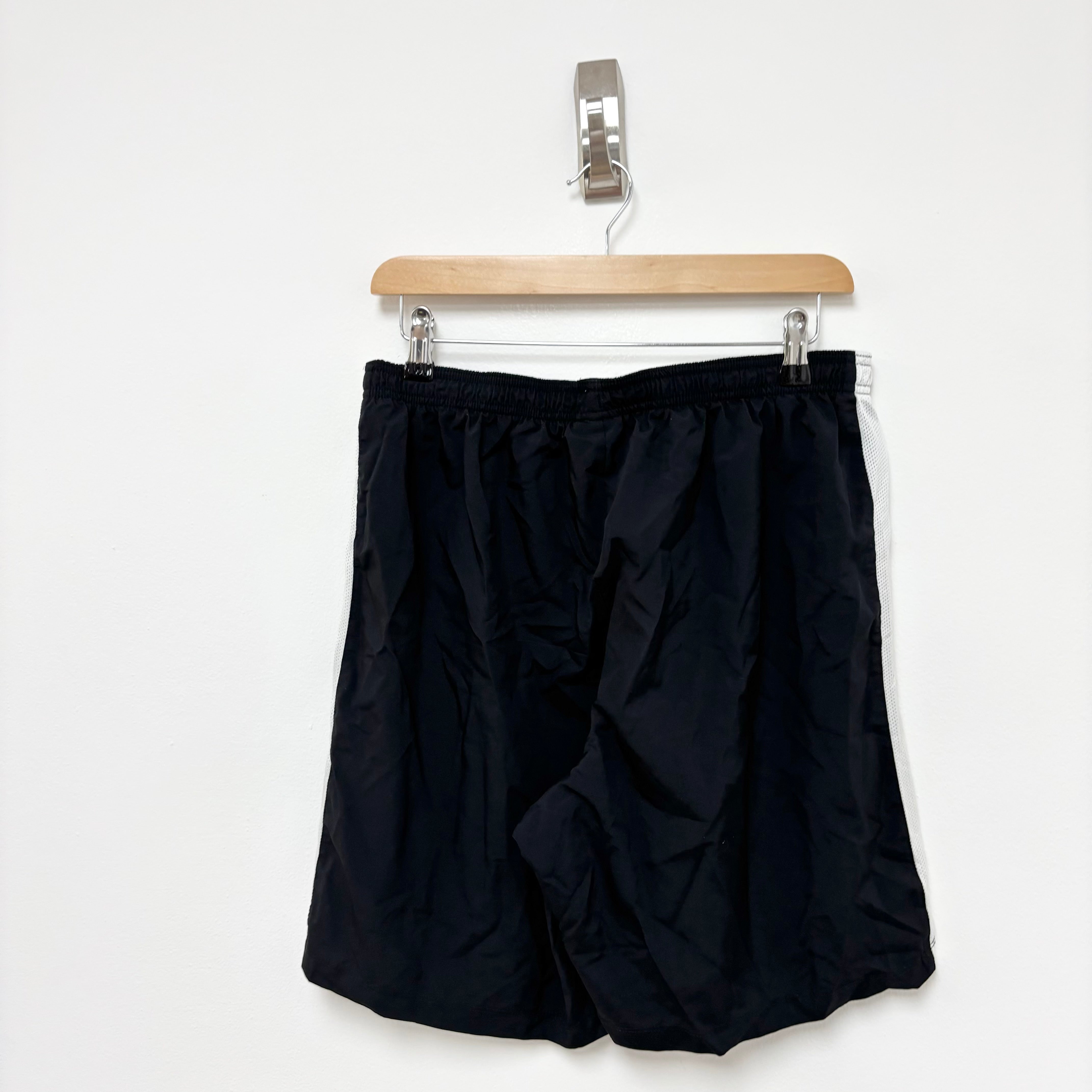 Nike Shorts Mens Medium Black Dri Fit Running Sports Gym Athletic (E)