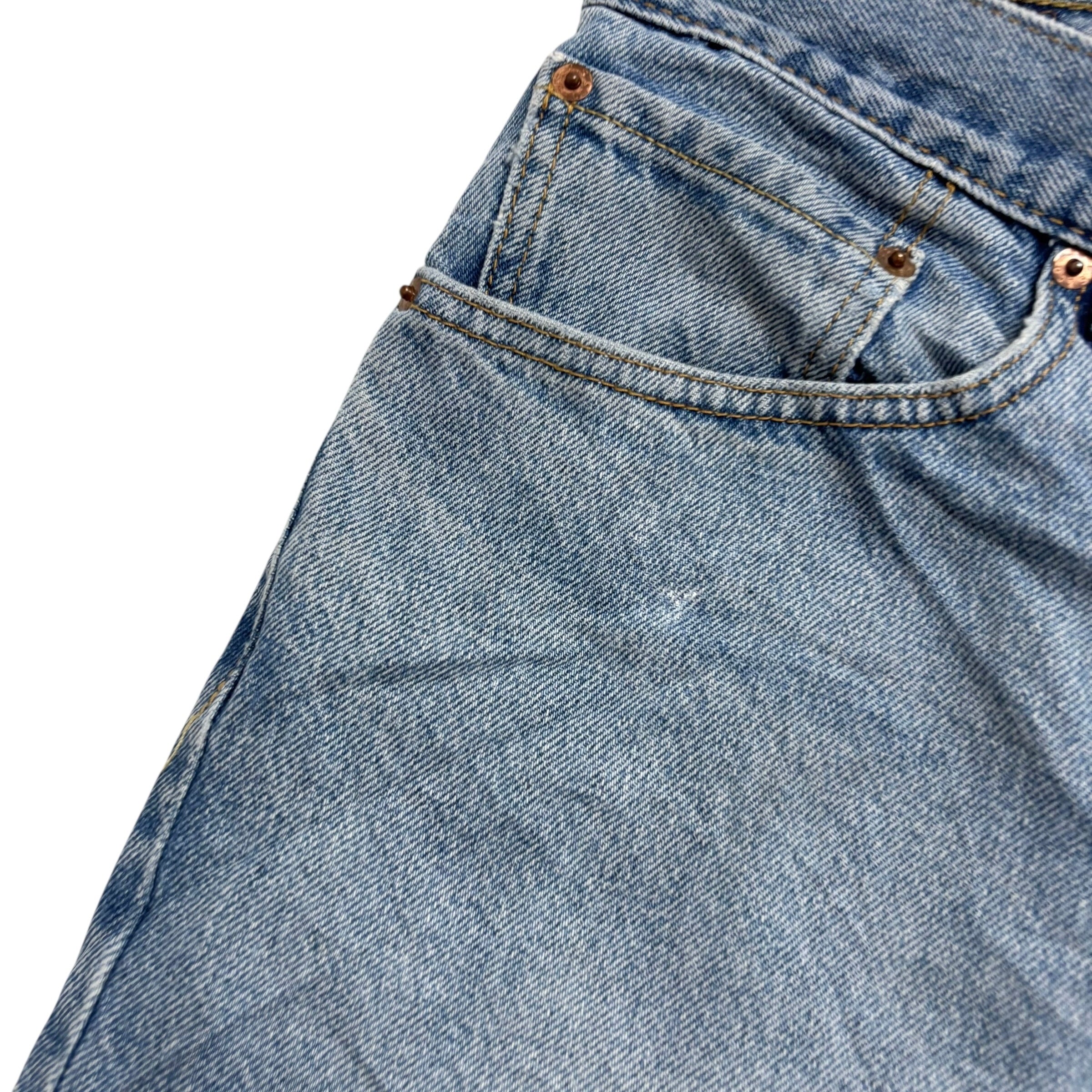 Levis 559 Jeans W40 L30 Mens Light Blue Baggy Relaxed Straight Fit Vintage Denim