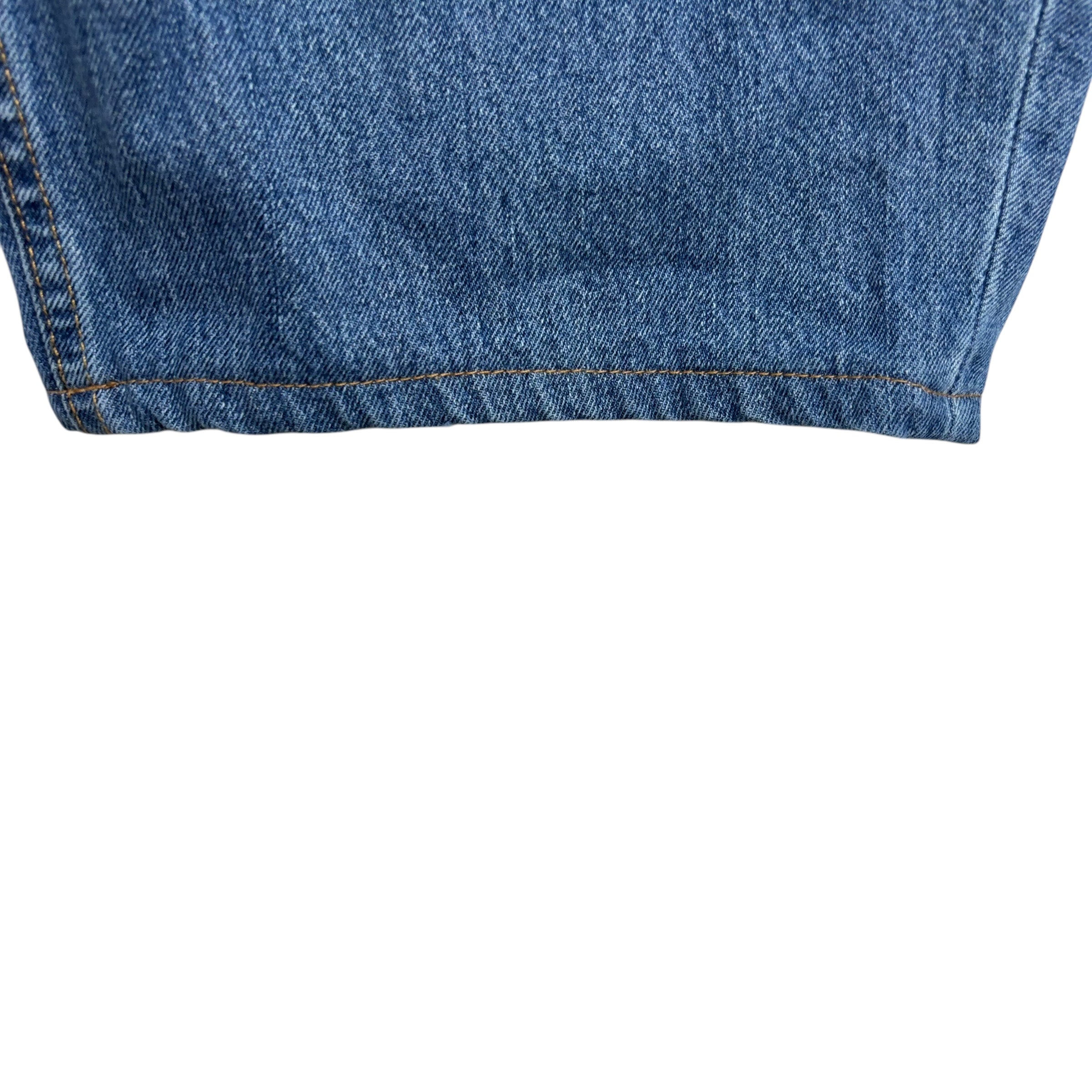 Levis 560 Jeans W52 L25 Mens Mid Blue Baggy Relaxed Comfort Fit Denim (E)